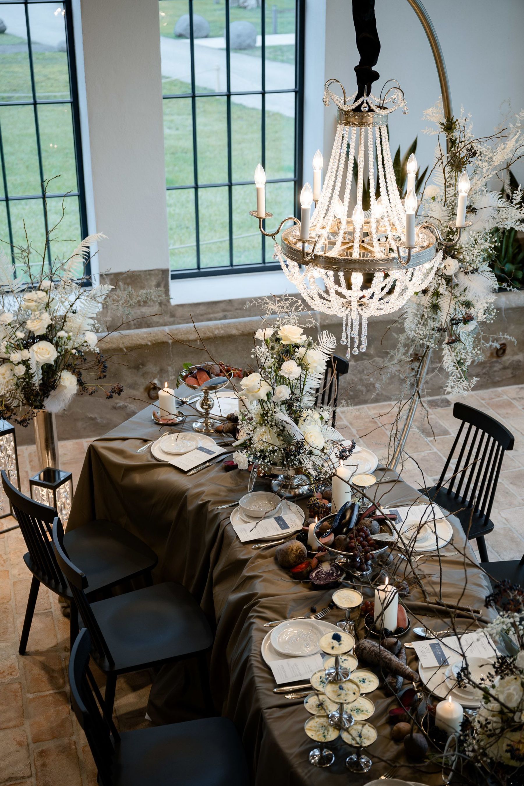 Tablesetting im Restaurant