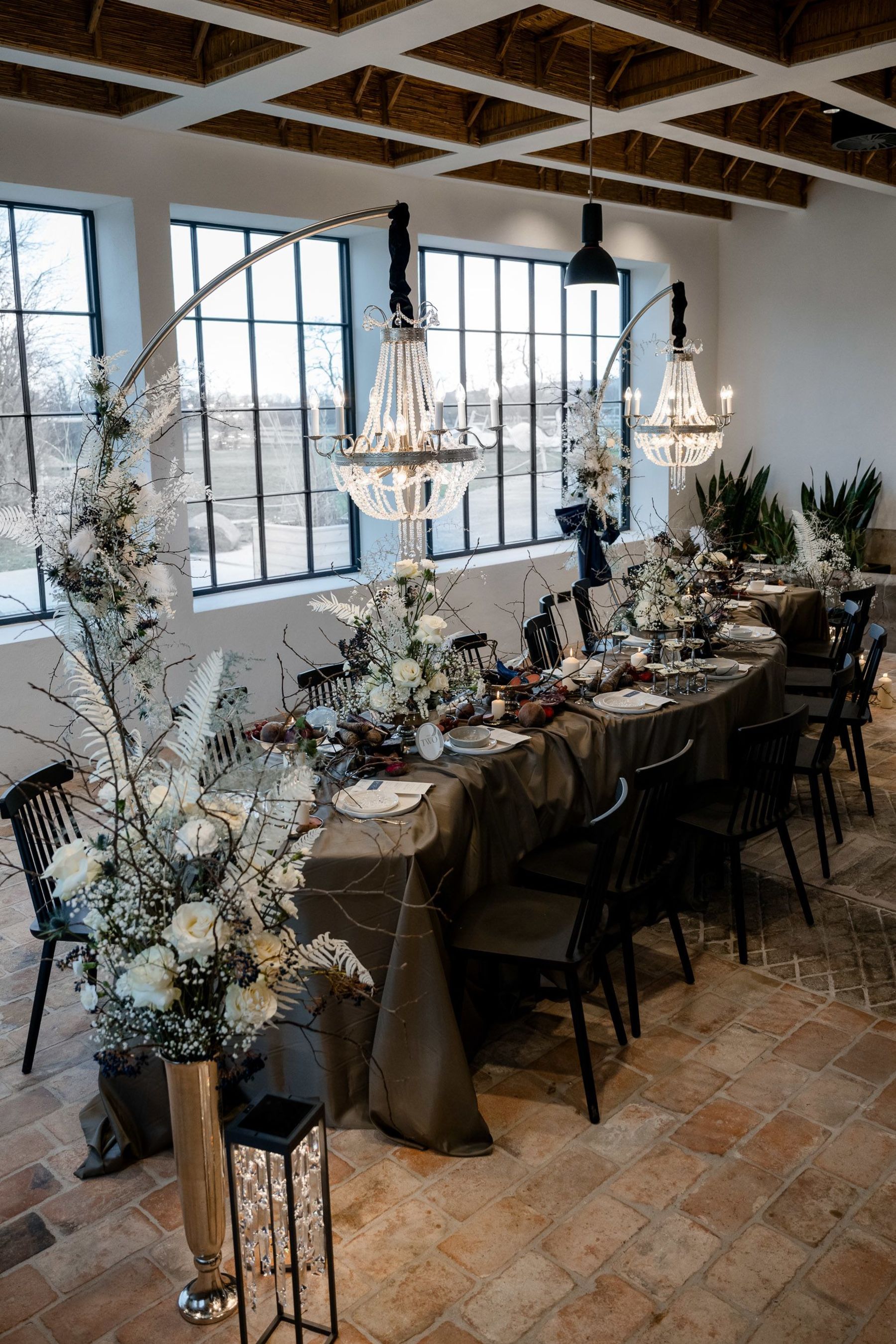 Tablesetting im Restaurant