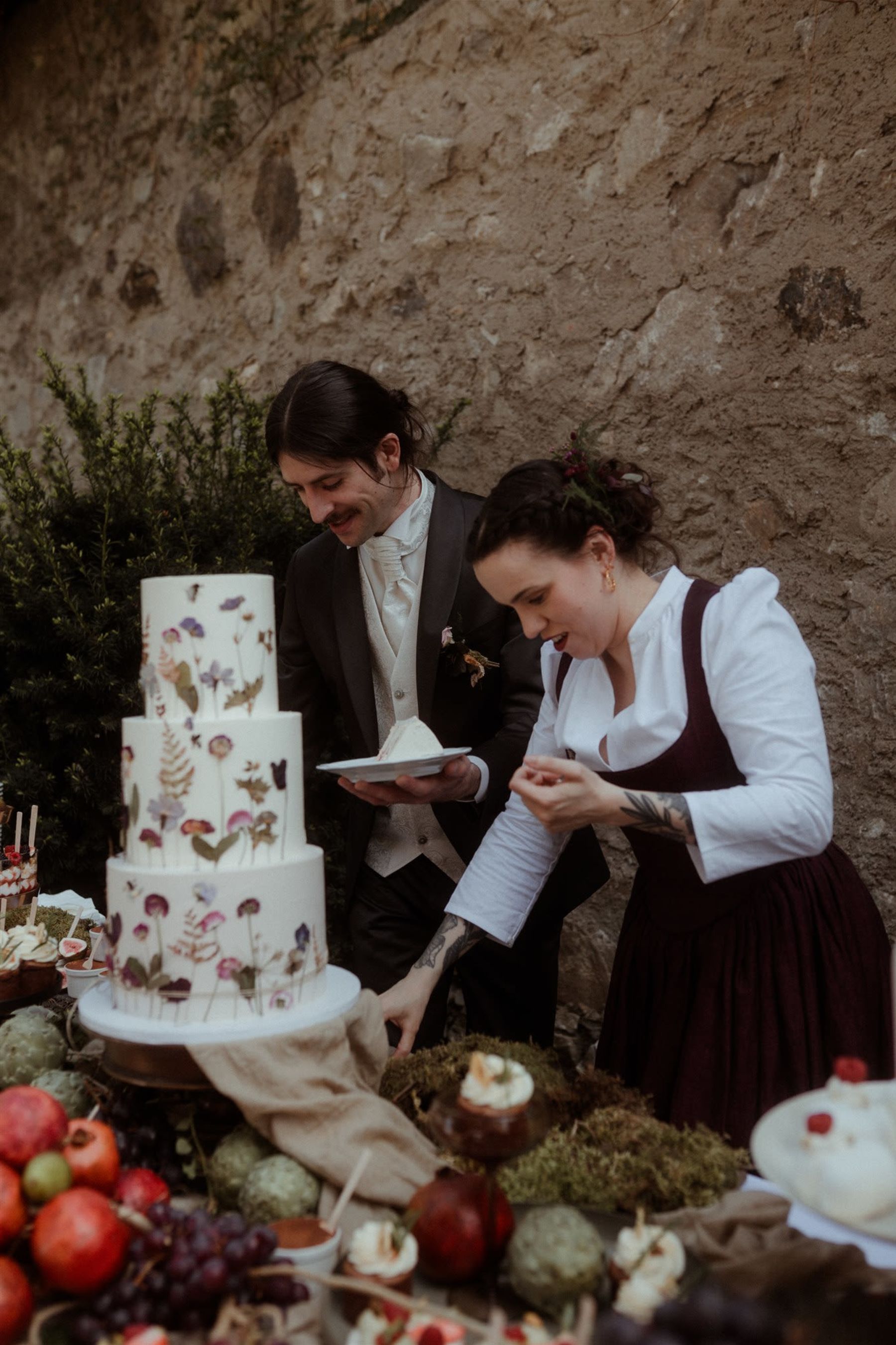 Moody Hochzeit Schloss Gabelhofen Christina Supanz Fotografie