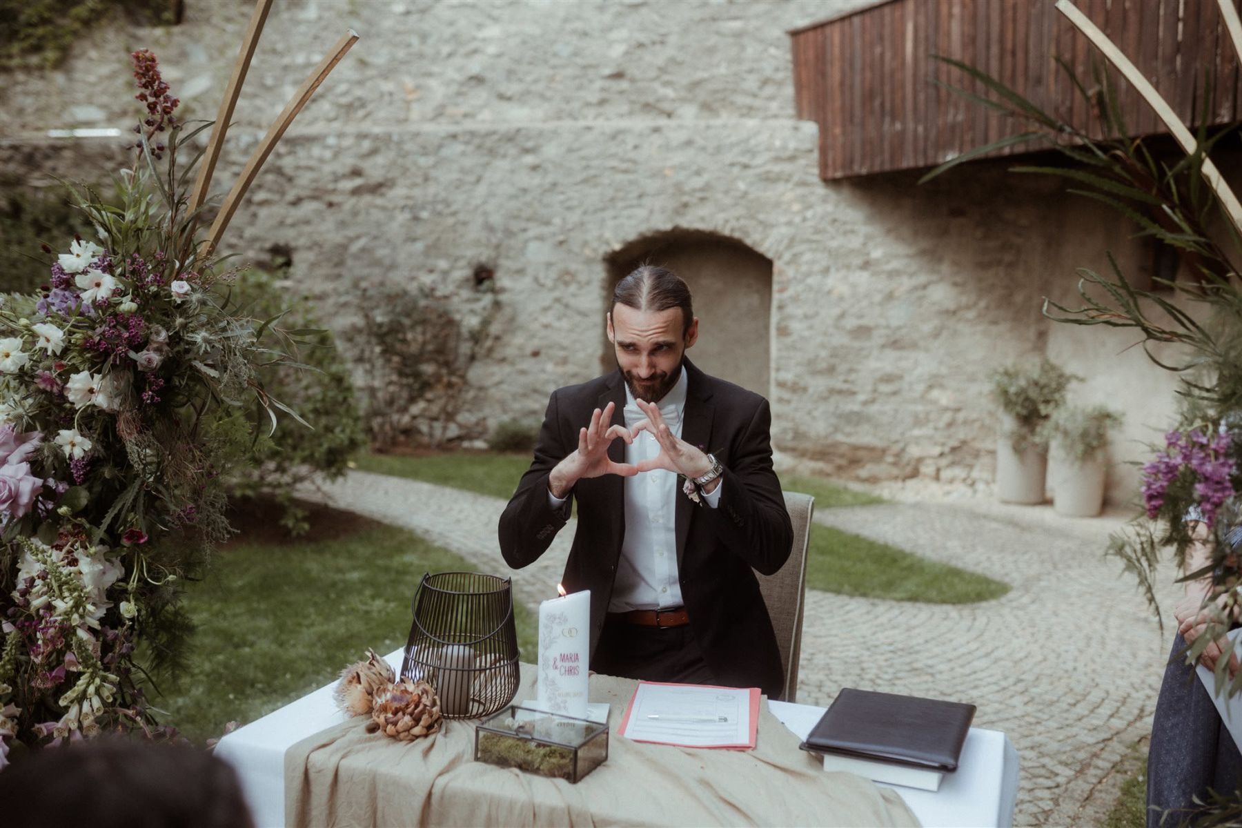 Moody Hochzeit Schloss Gabelhofen Christina Supanz Fotografie