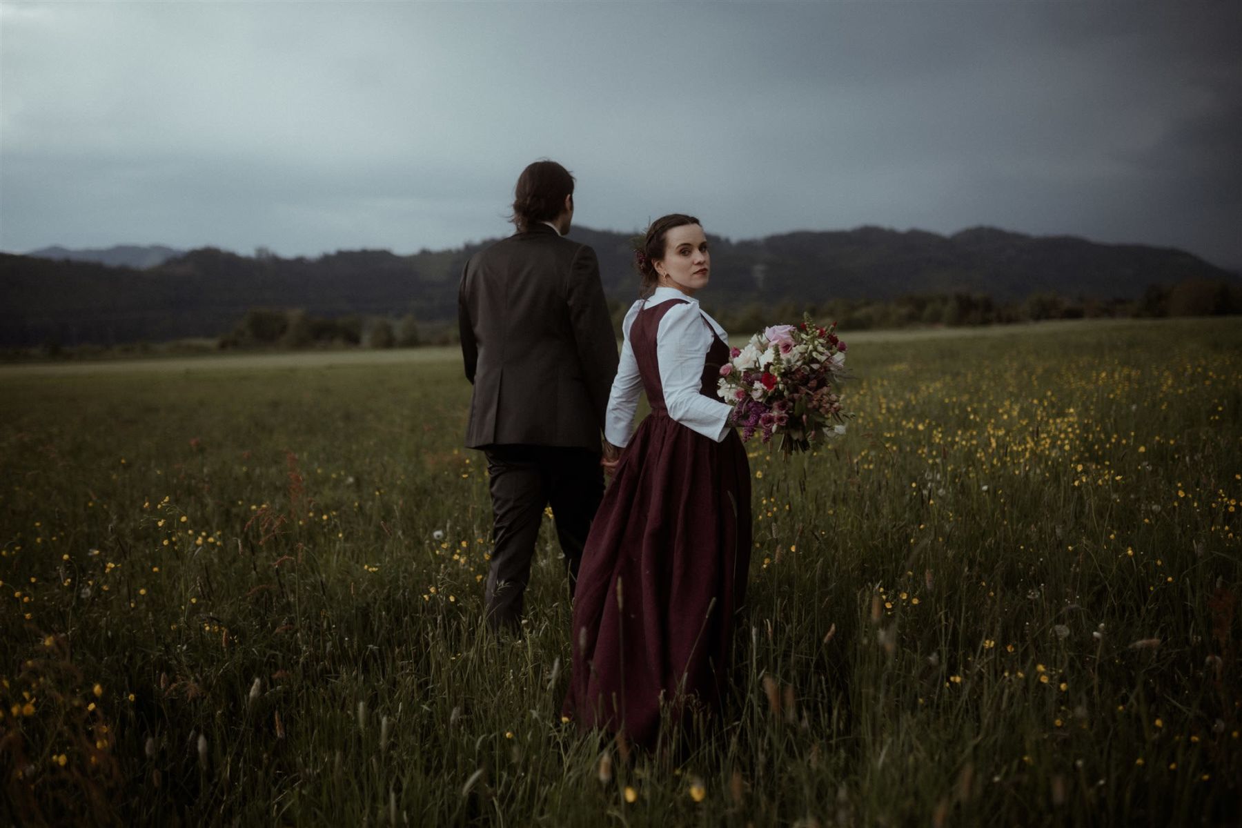 Moody Hochzeit Schloss Gabelhofen Christina Supanz Fotografie