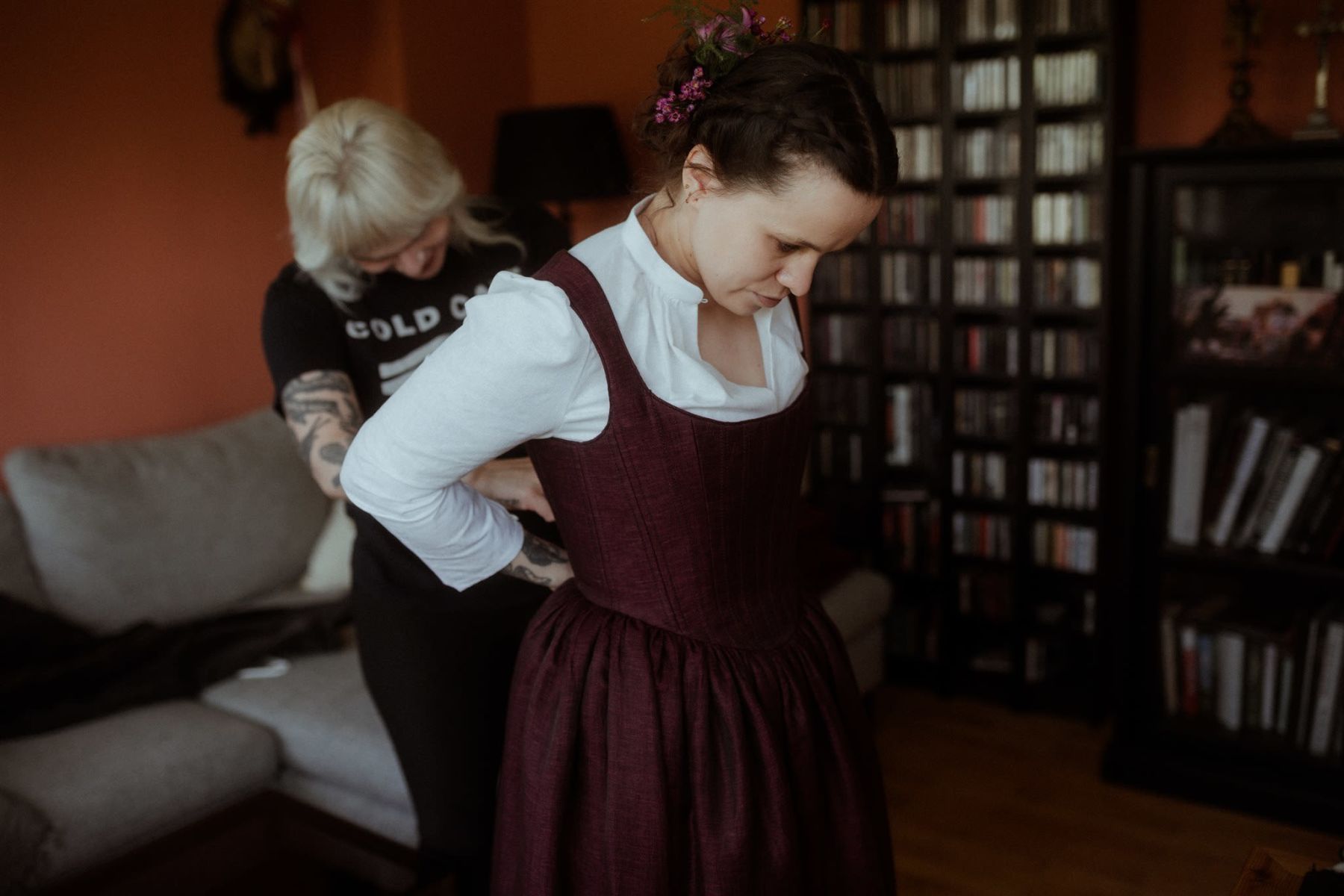 Moody Hochzeit Schloss Gabelhofen Christina Supanz Fotografie