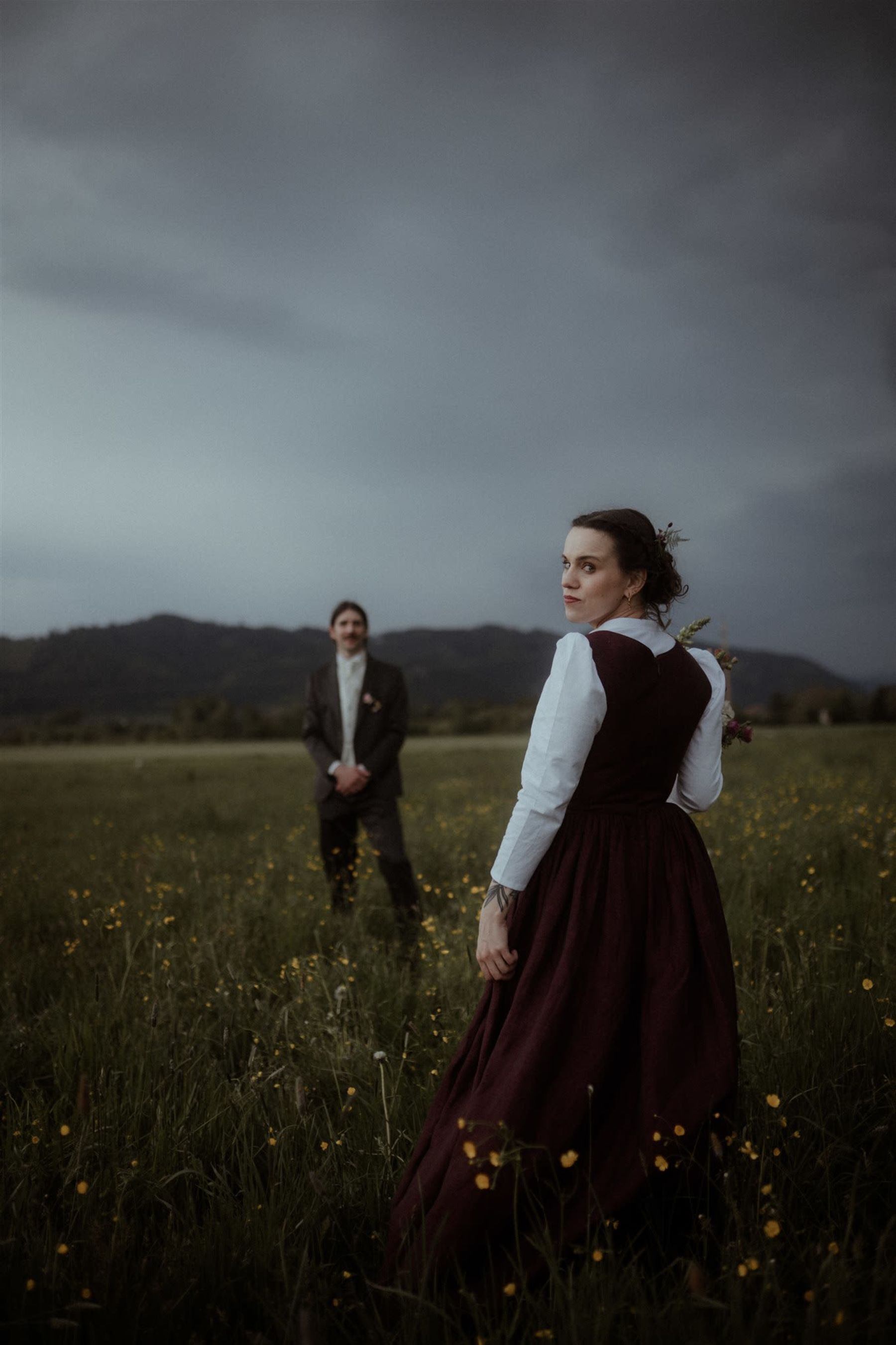 Moody Hochzeit Schloss Gabelhofen Christina Supanz Fotografie