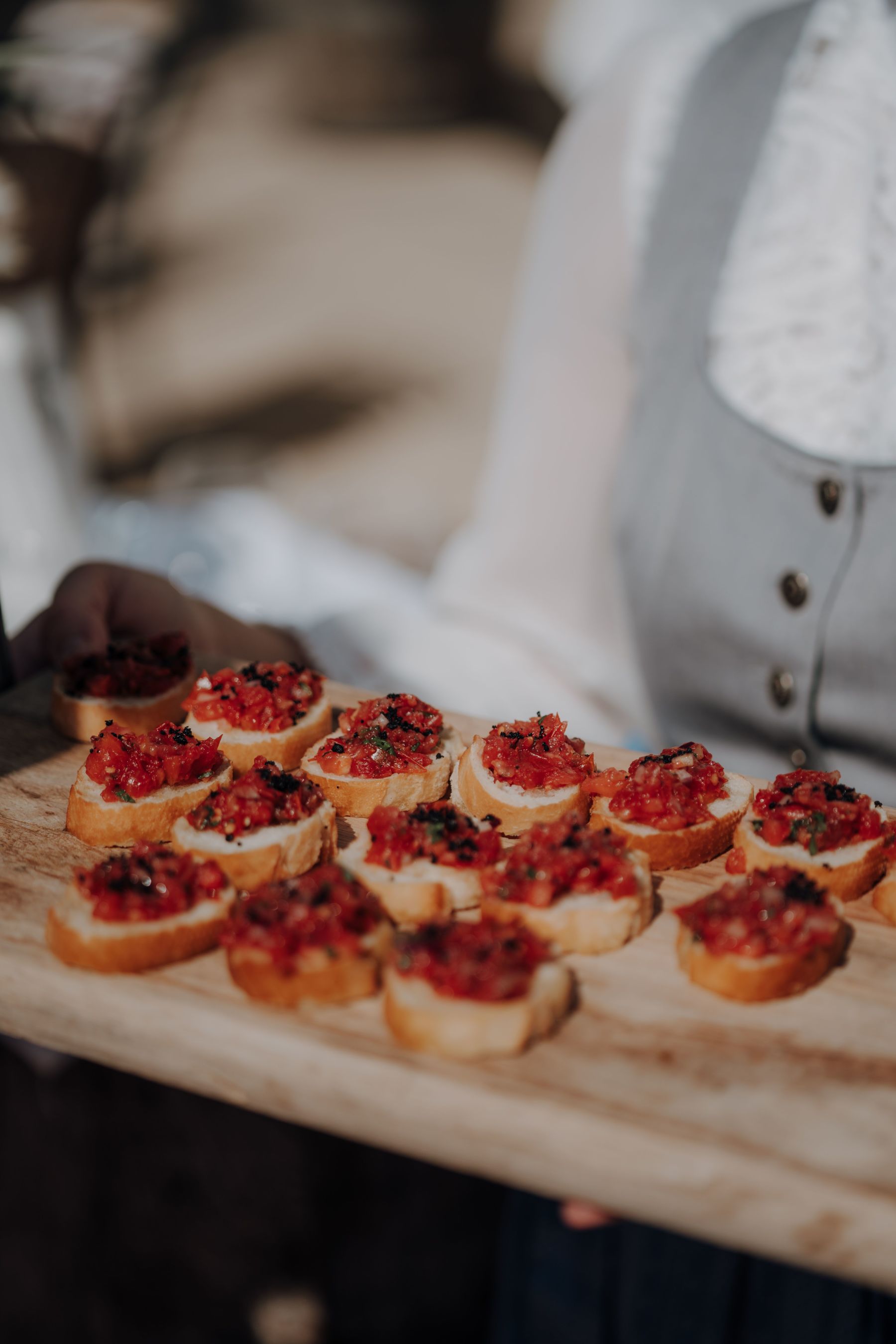 Fingerfood in der Hochzeitslocation Weinschloss Thaller
