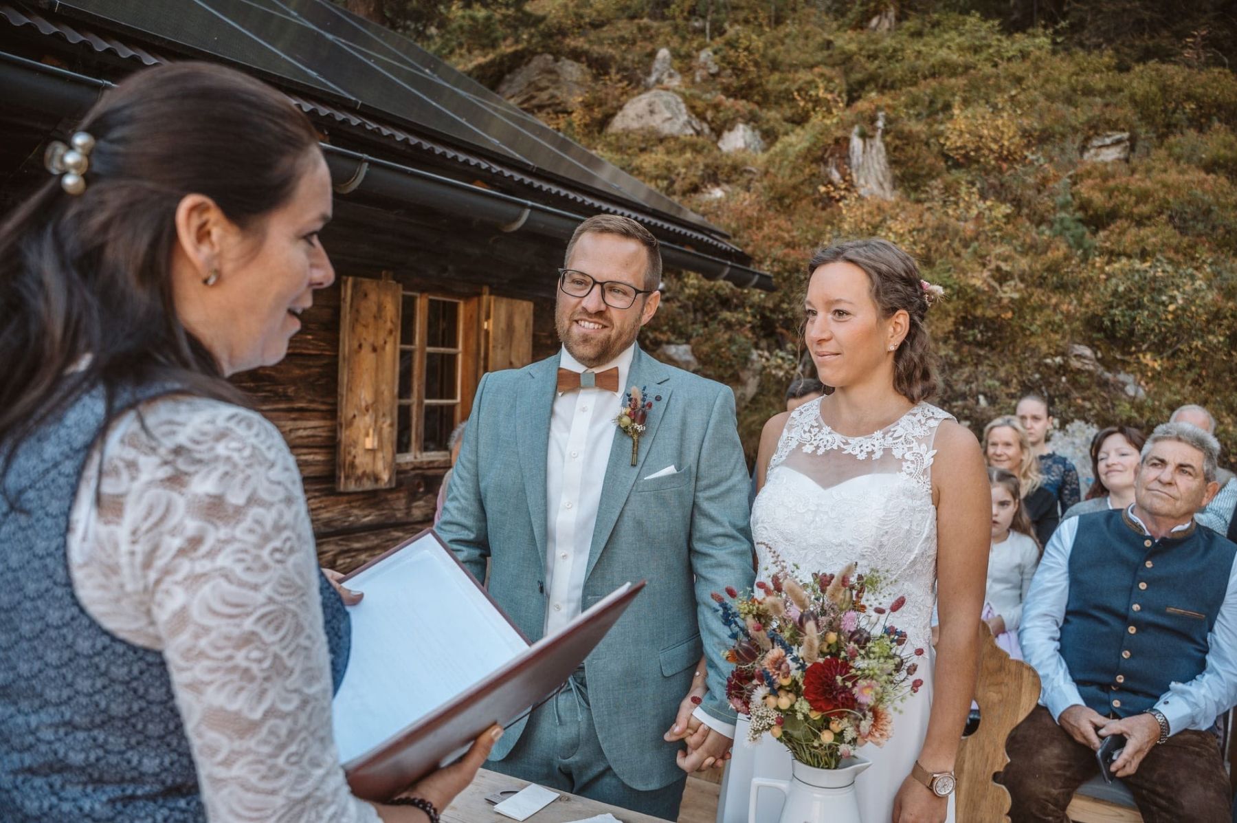 Standesamtliche Hochzeit auf unserer Sonnenterrasse