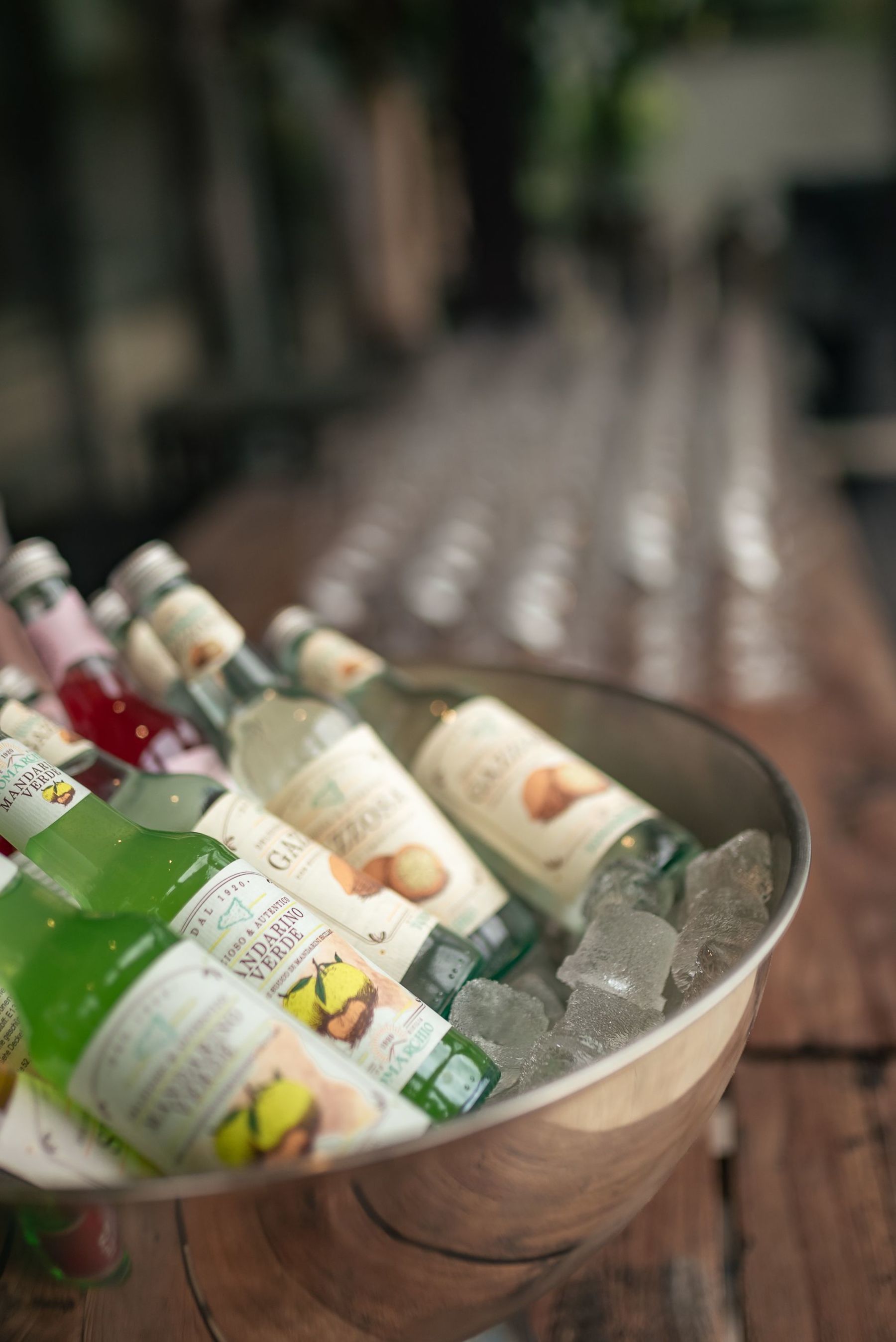 Begrüßungsdrinks