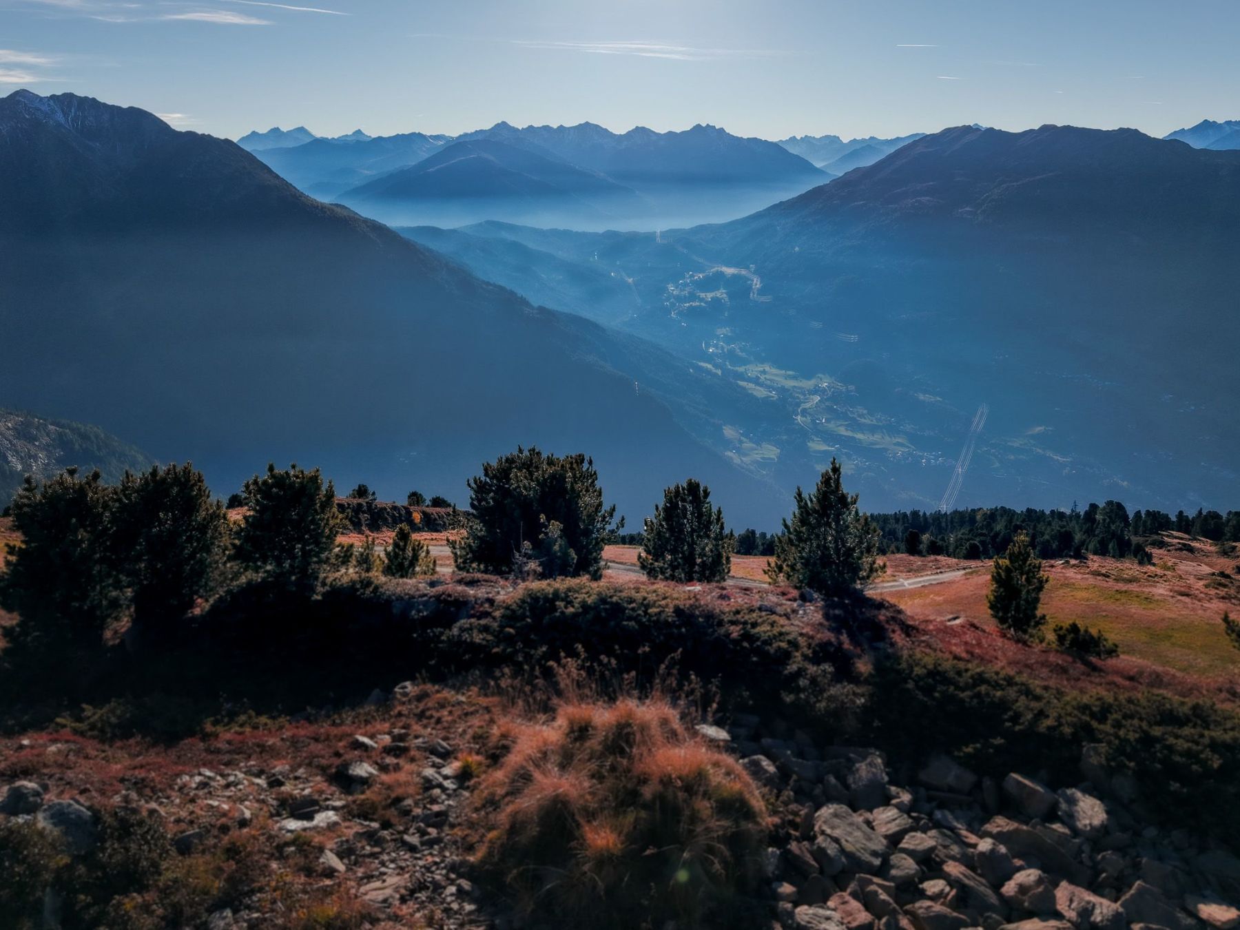 Drohnenaufnahme Landschaft