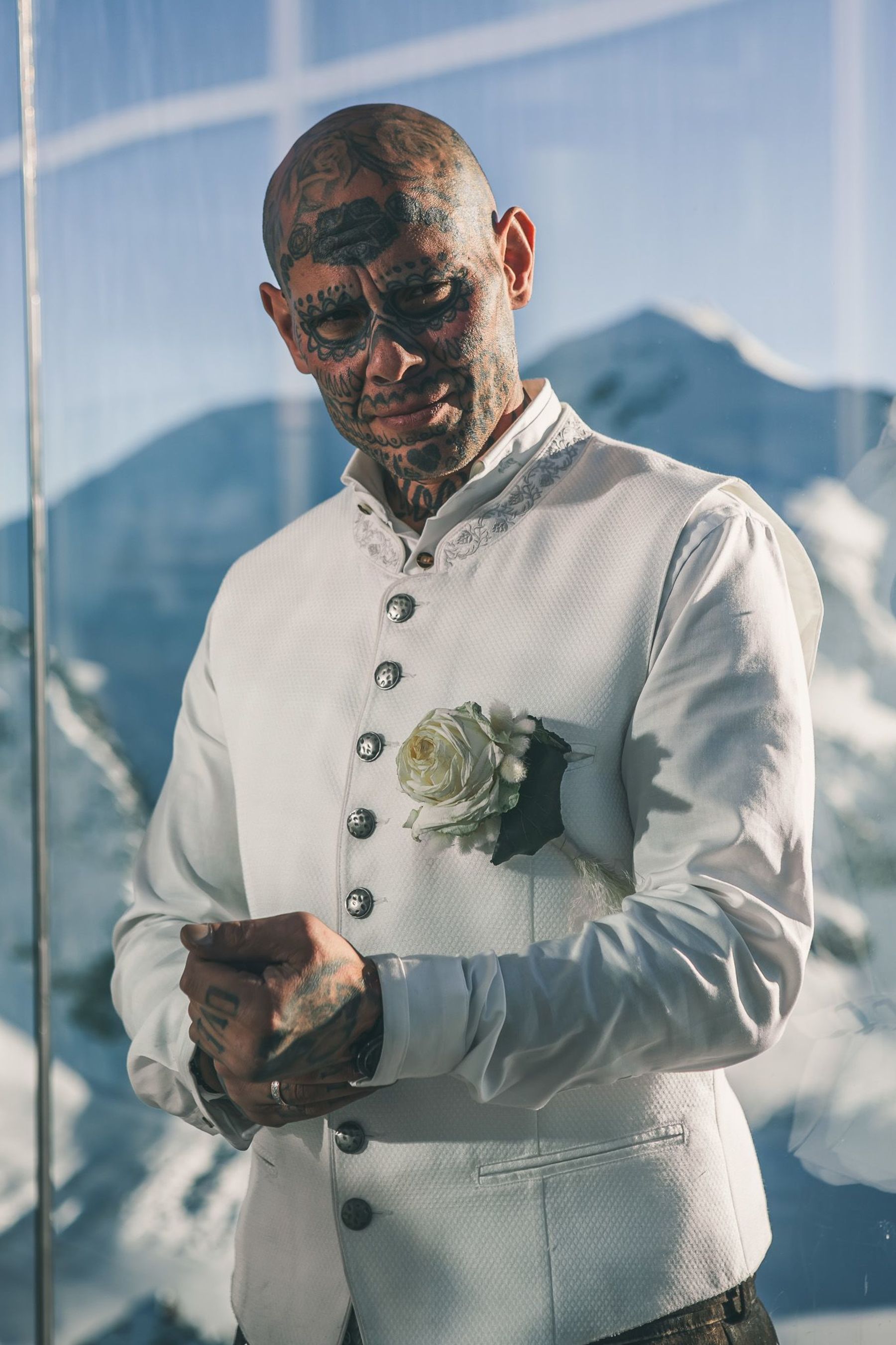 Groomportrait am Pitztaler Gletscher