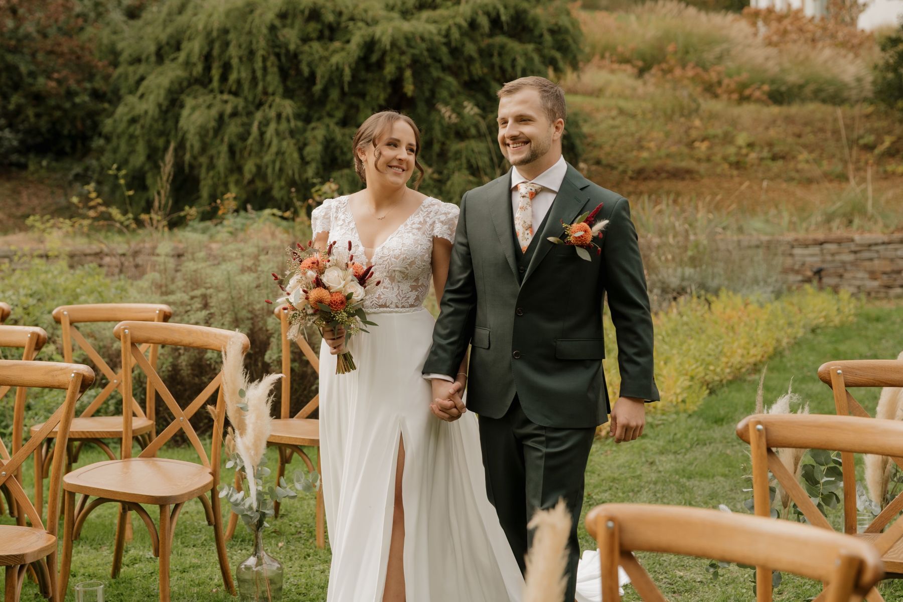 freie Outdoor-Trauung