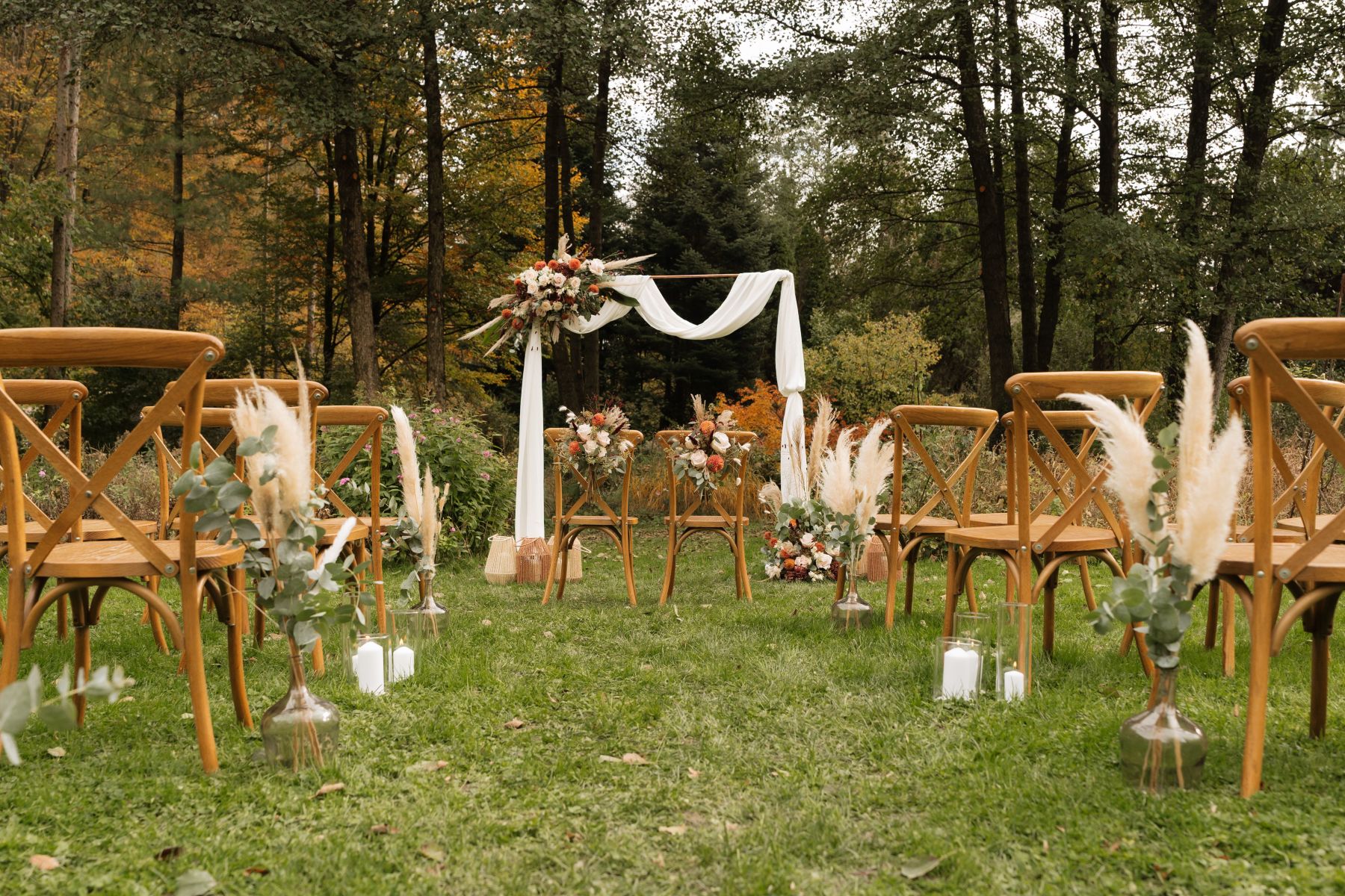 freie Outdoor-Trauung