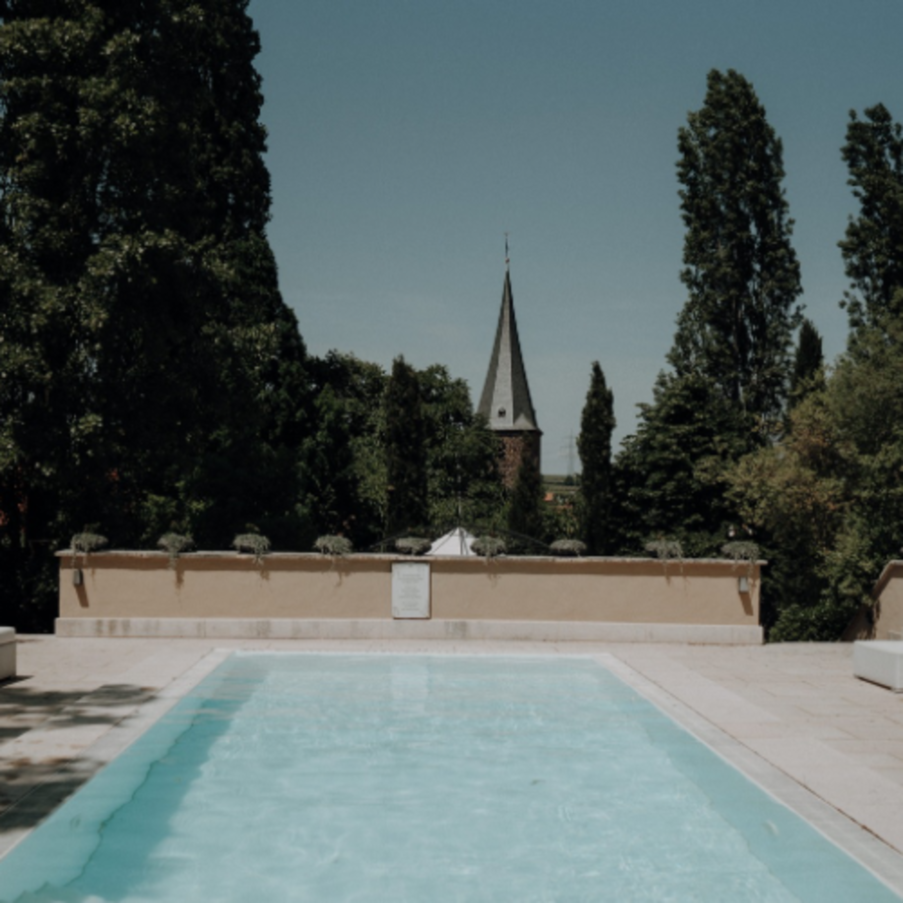 Pool für Pre Wedding Party