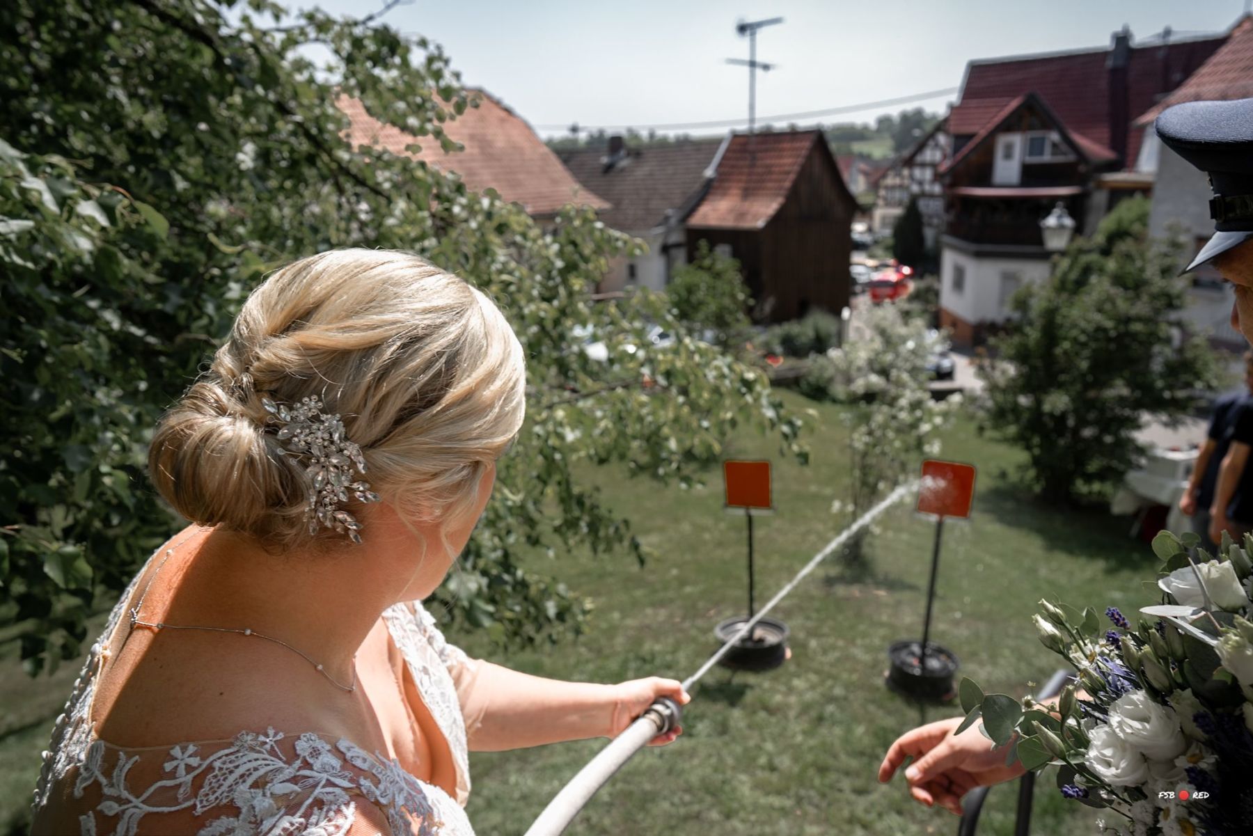 ...muss der Bräutigam pumpen und die Braut zielgenau spritzen... 😉 ♥️ 