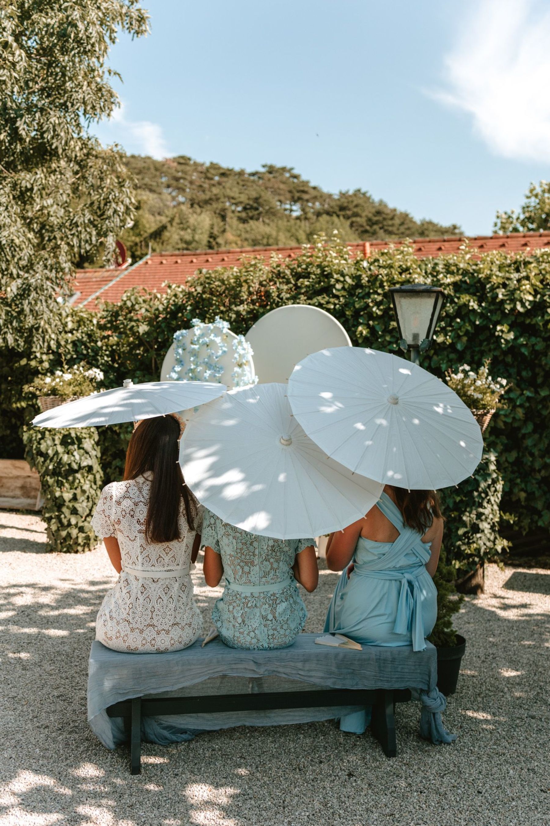 Sonnenschirme Hochzeit