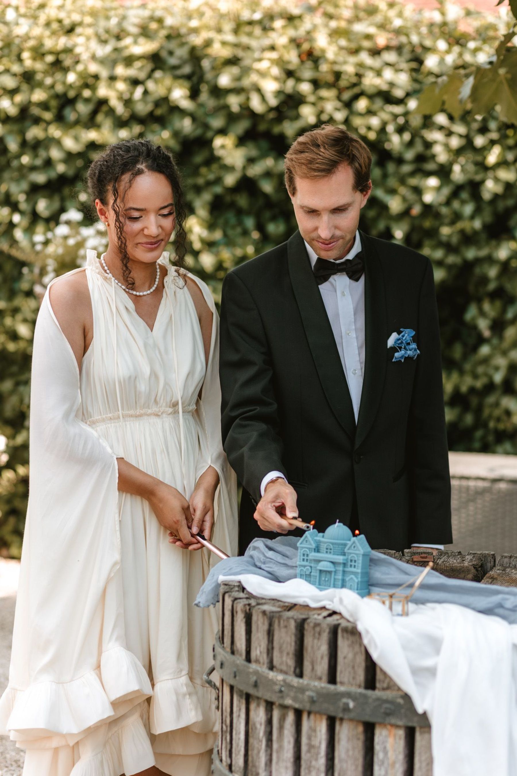 Hochzeitskerze Trauungsritual