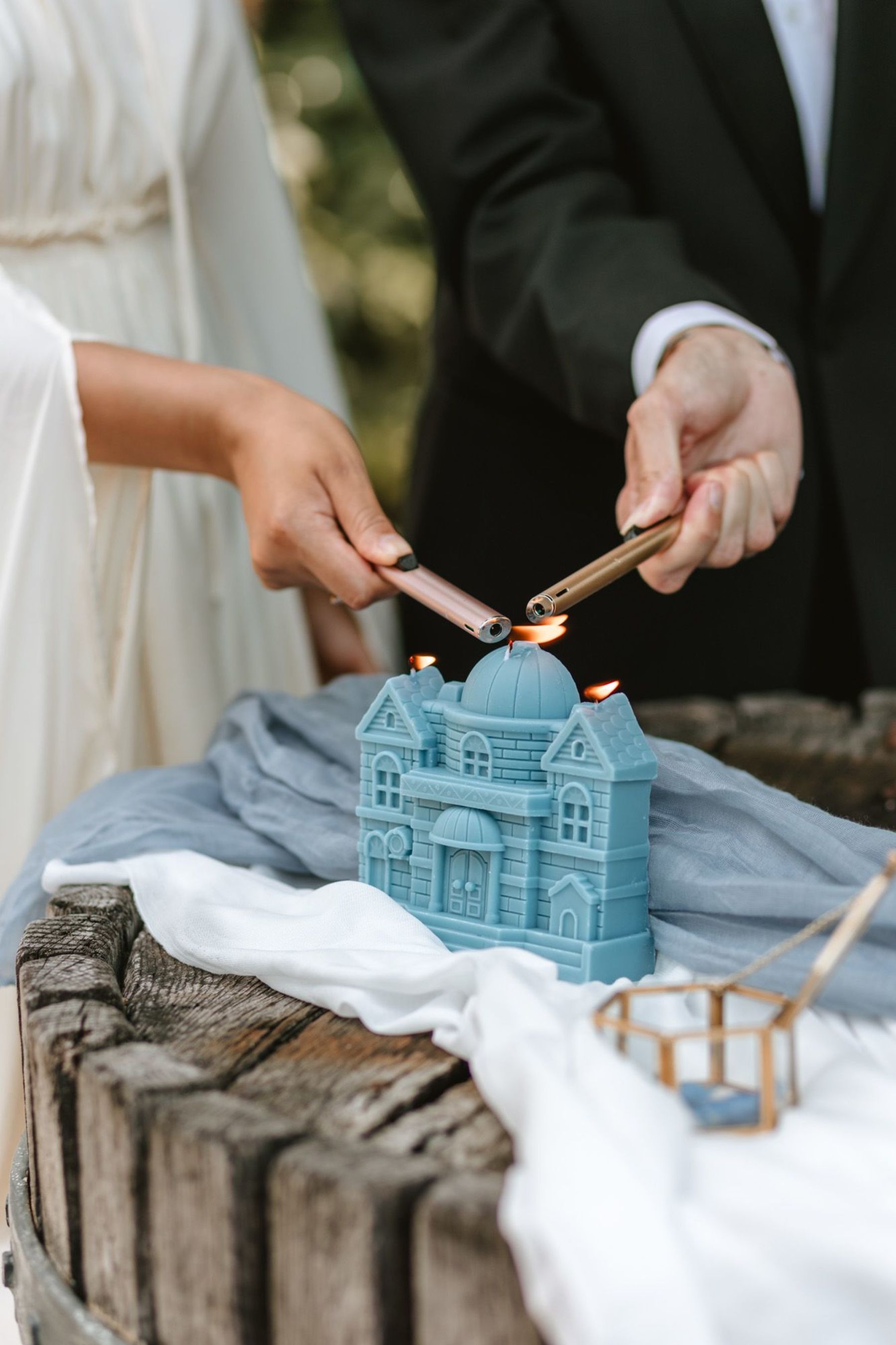 Hochzeitskerze Trauungsritual