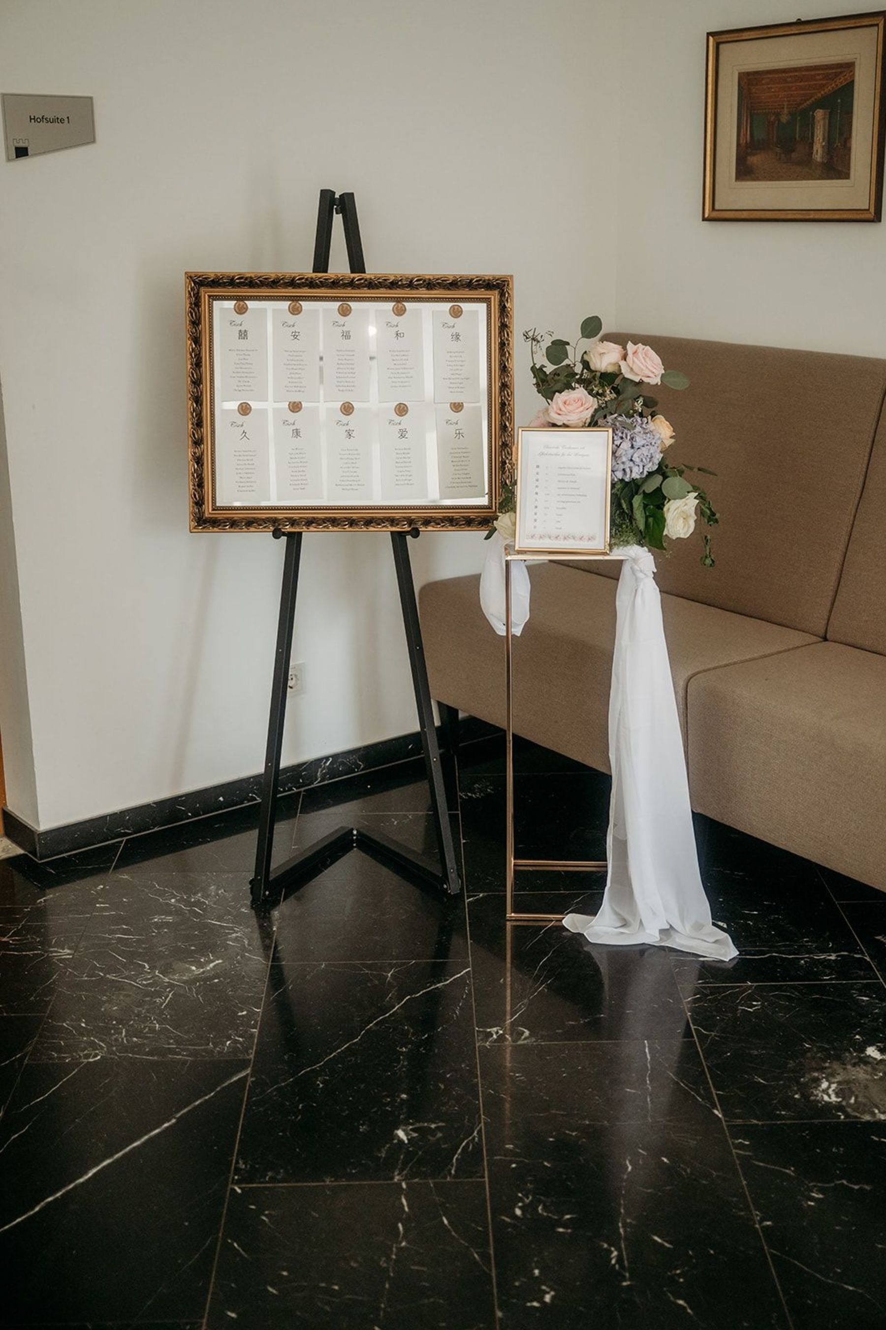 Sitzplan Hochzeit Spiegel