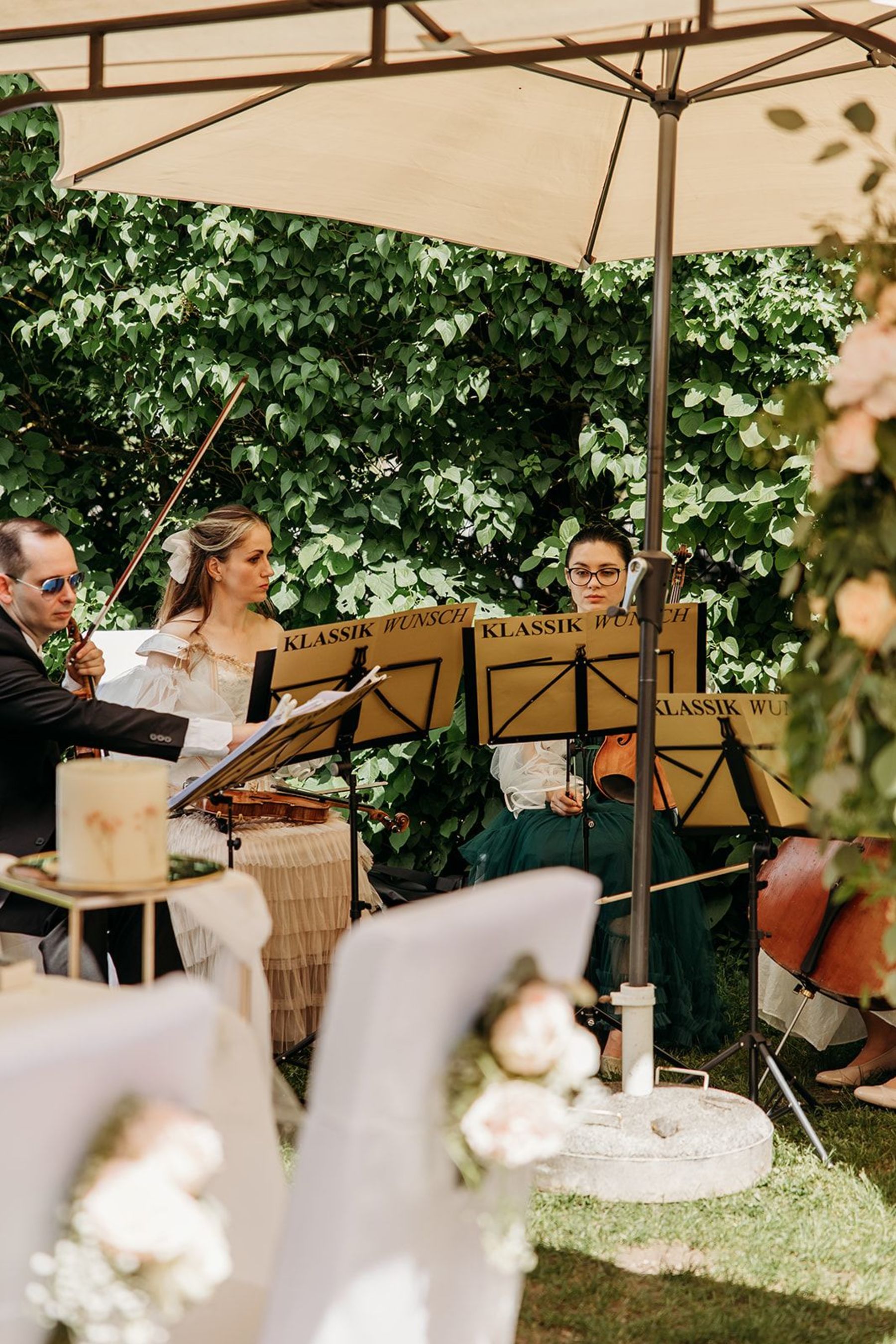 Hochzeitsplanung Streichquartett