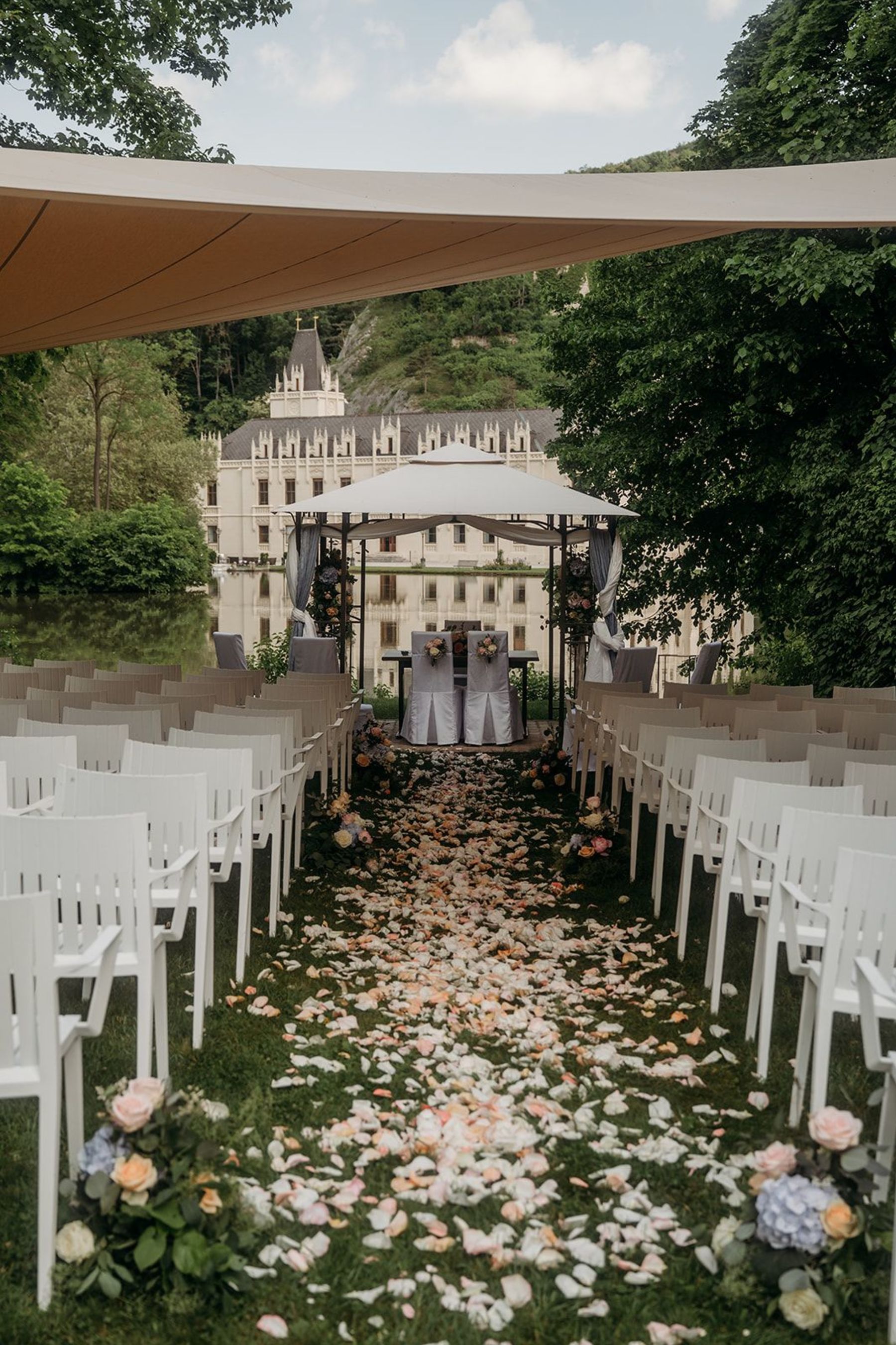 Trauung Pavillon Schloss Hernstein
