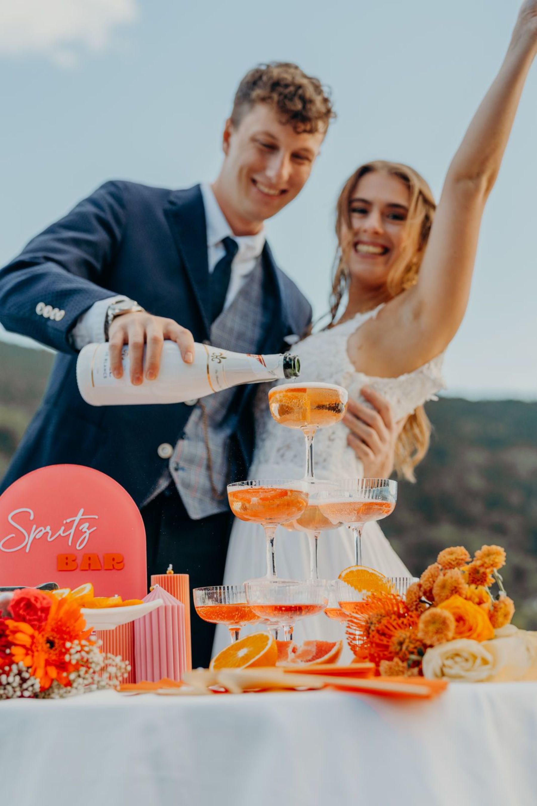 Apero Tower Hochzeit