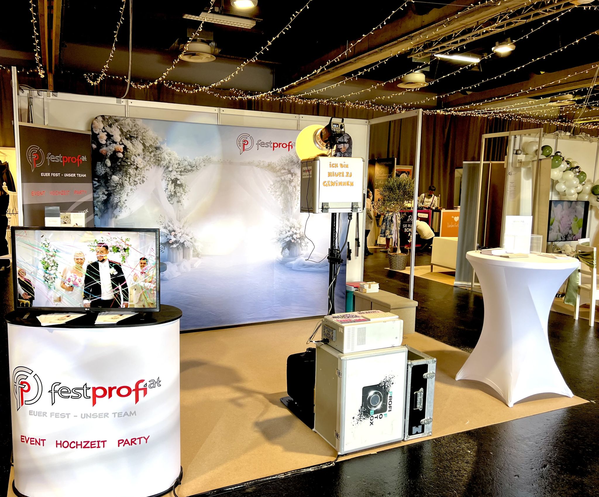 Fotobox mit unbegrenzten Ausdrucken