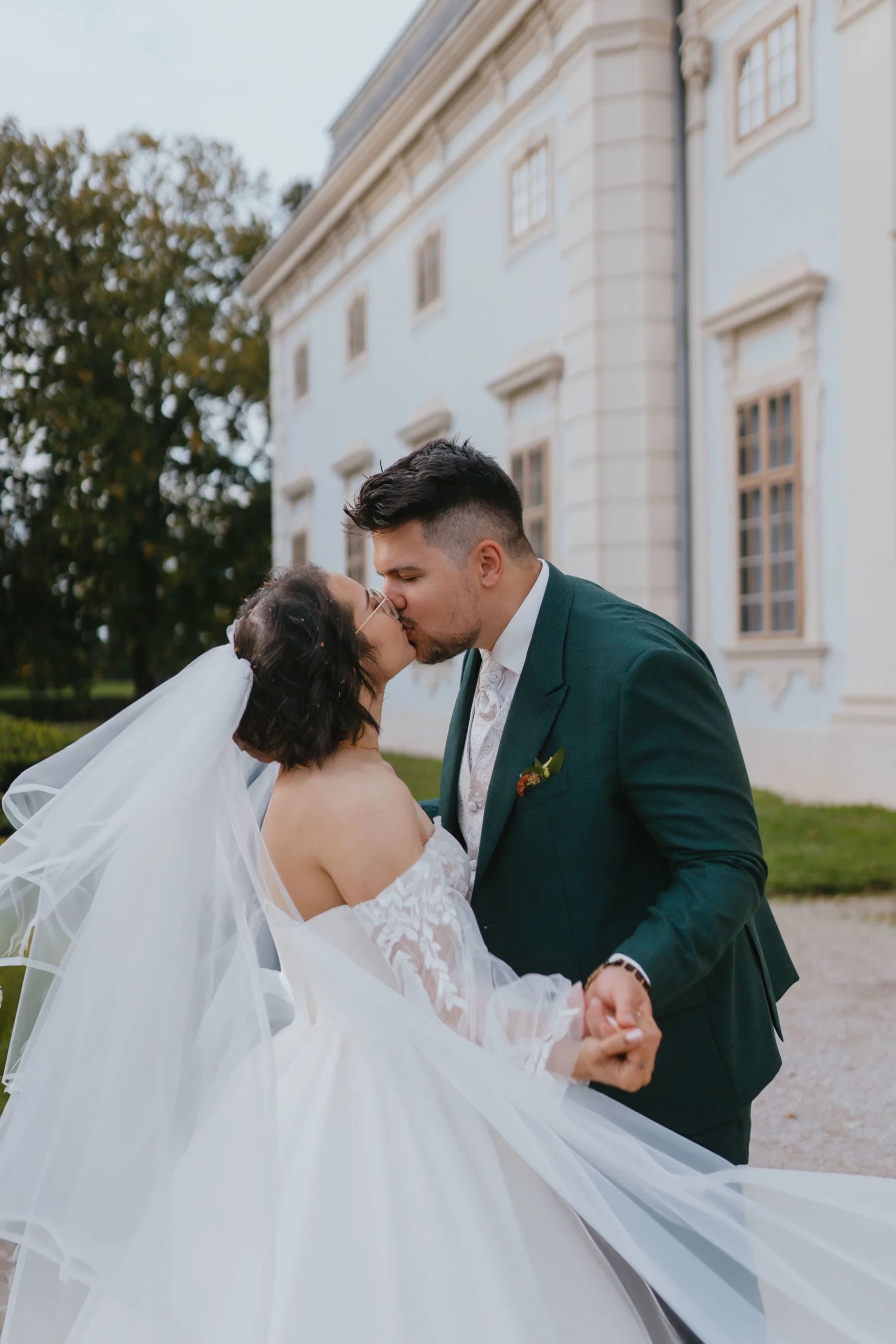 Kostenloser Sektempfang im Knappenstöckl auf Schloss Halbturn