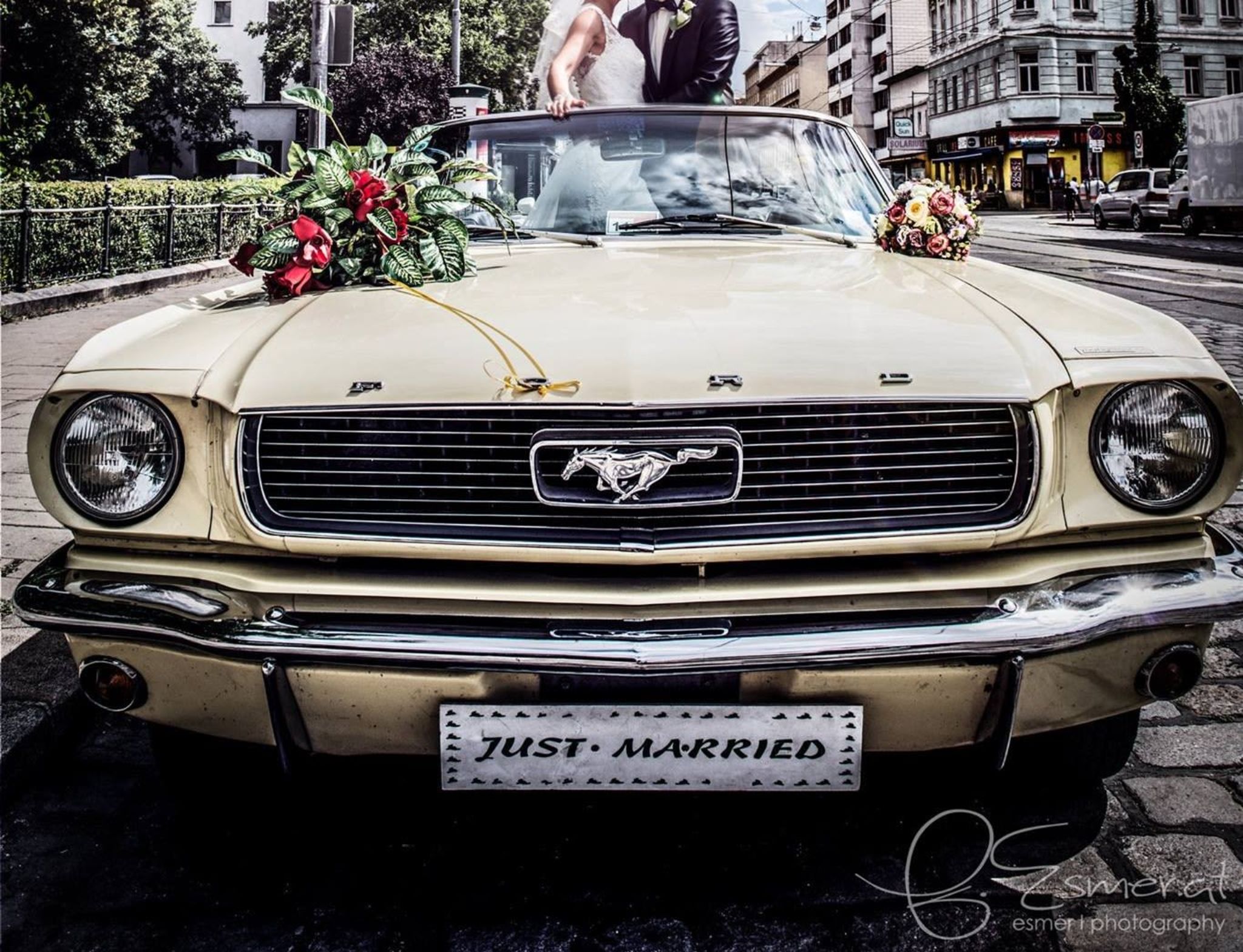 Hochzeitsfahrt per Oldtimer