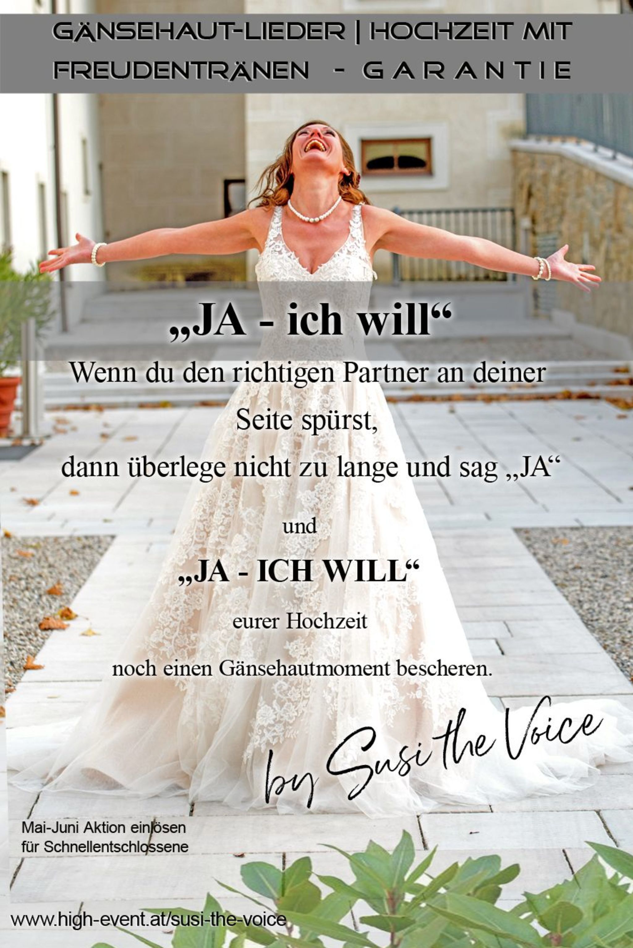 Susi The Voice - Kirchliche Trauung 2025