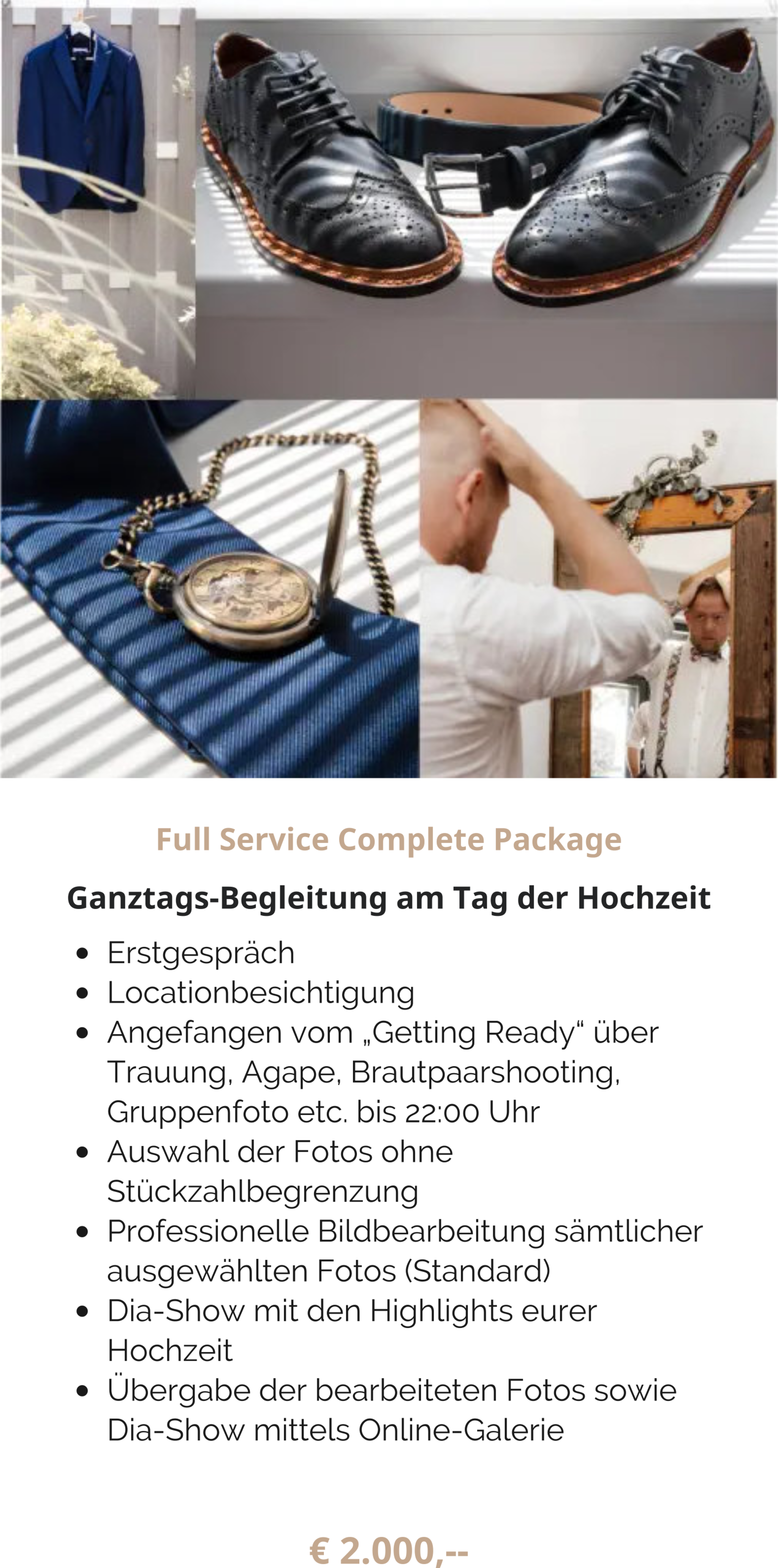 Full Service Complete Package