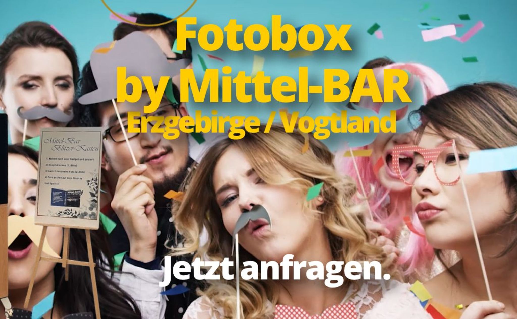 Fotobox mieten im Erzgebirge / Vogtland, Info auf https://heiratenimerzgebirge.de