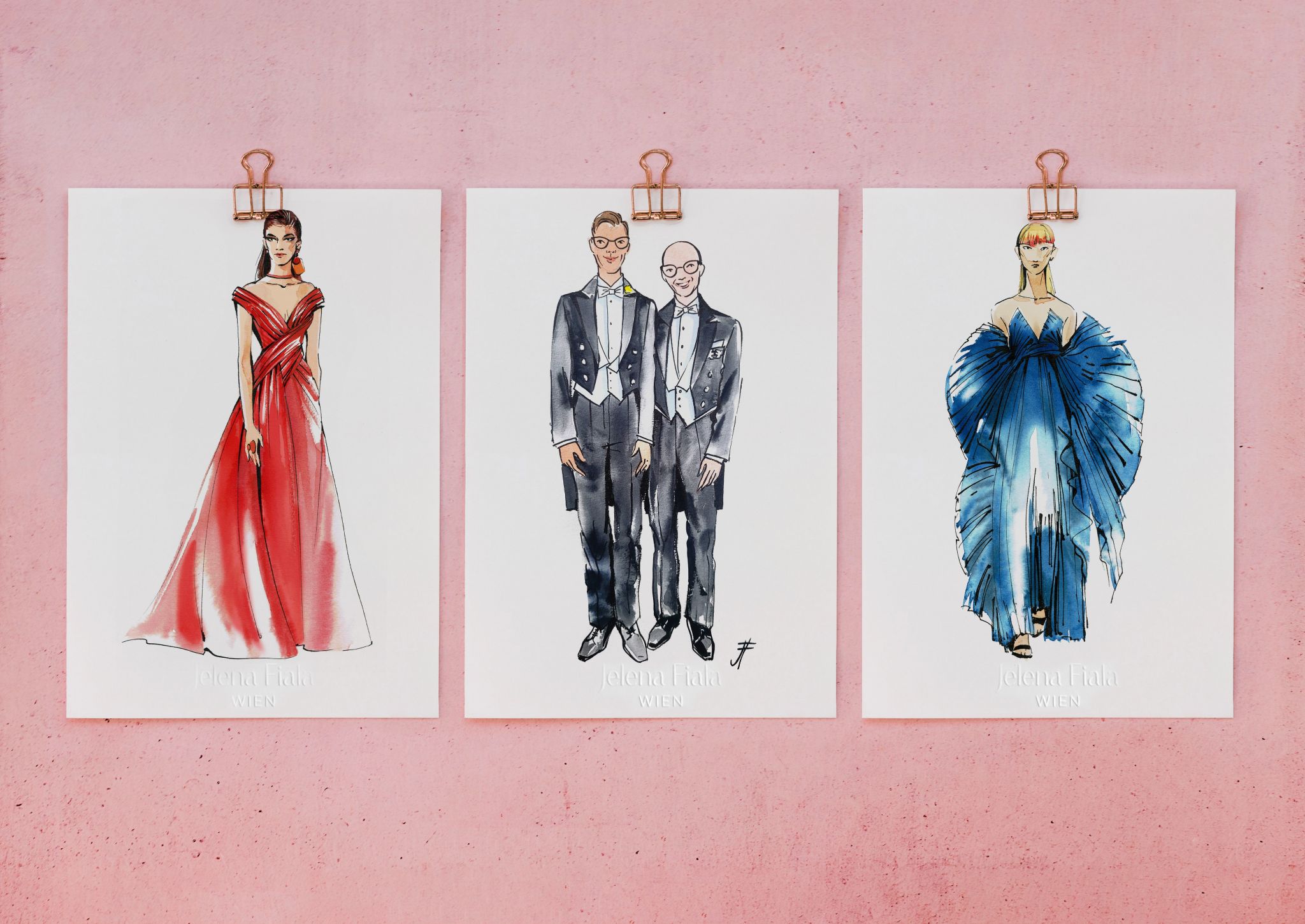 Elegante Live-Illustrationen für unvergessliche Events