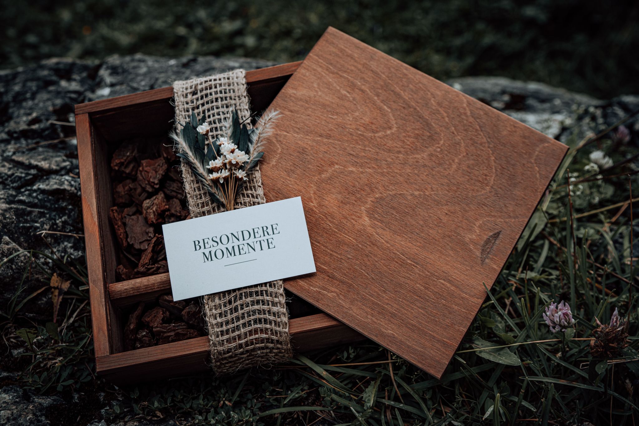 Hochzeitzbox inklusive USB Stick
