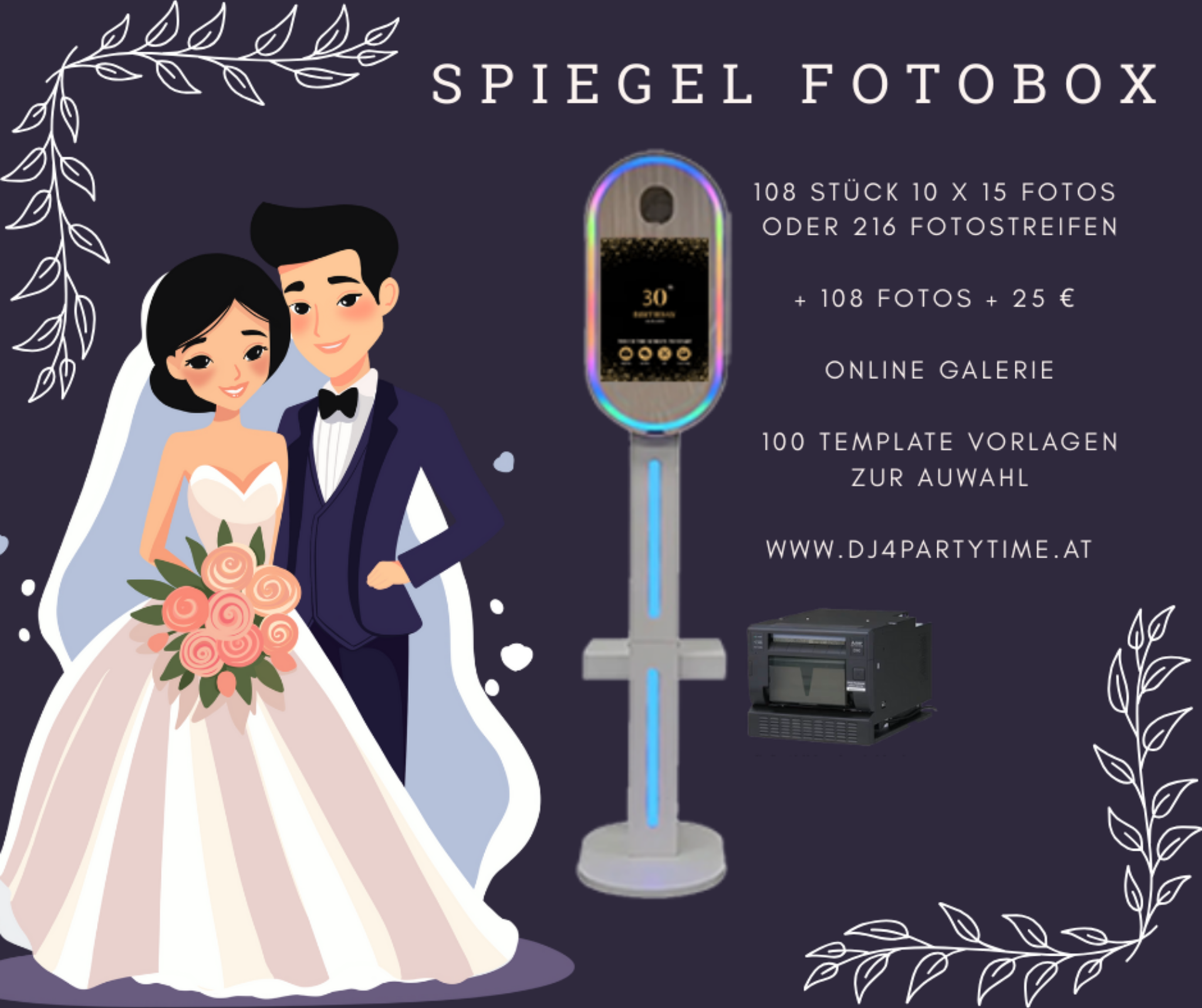 Spiegelfotobox