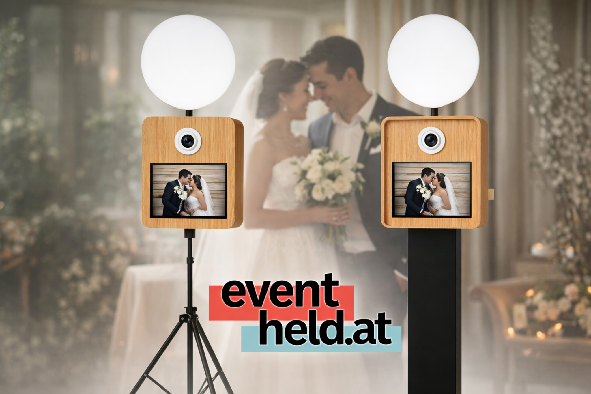 Fotobox mieten für ca. 70 Personen - All inclusive nur 299 € inkl. Sofortdruck