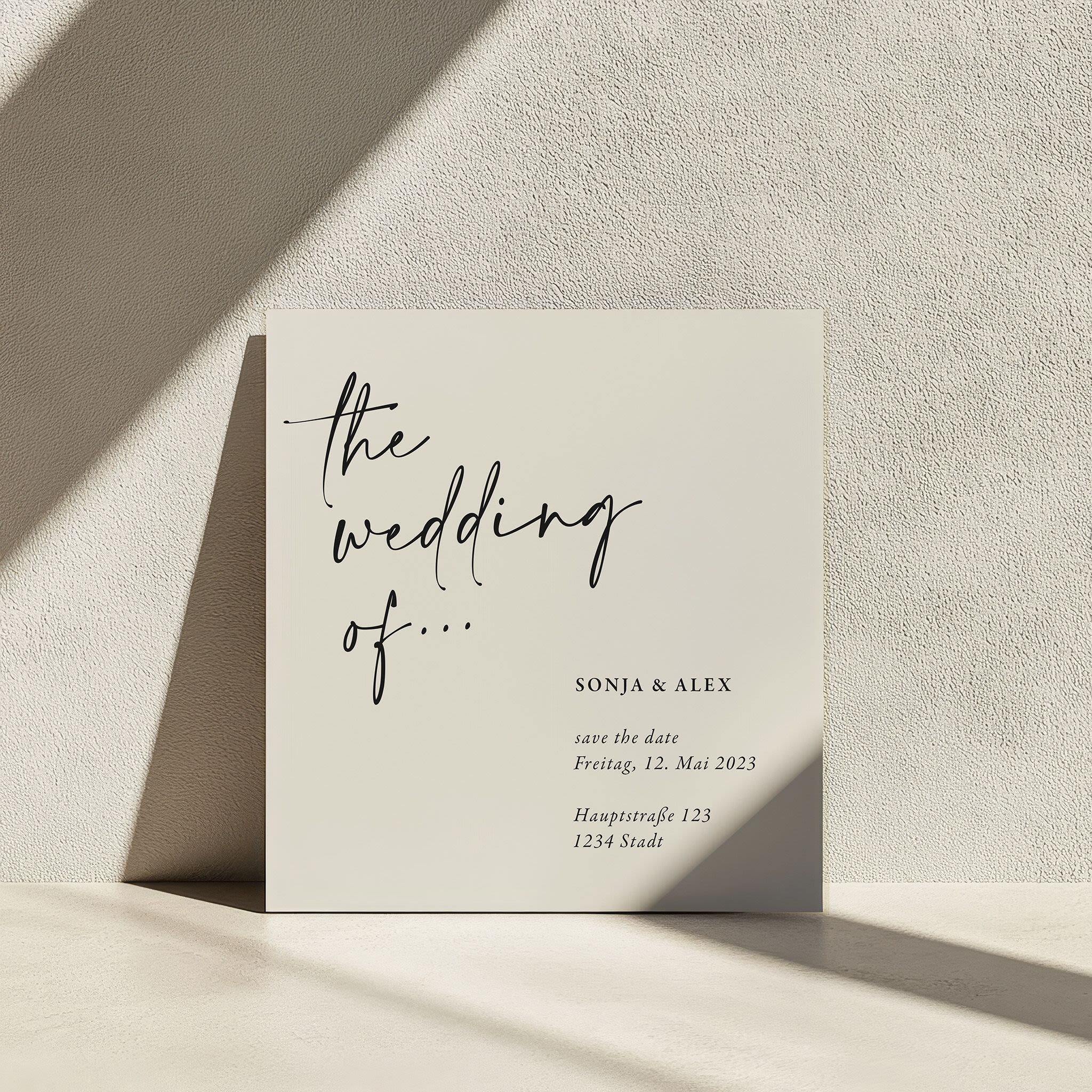 Hochzeitspapeterie Paket S