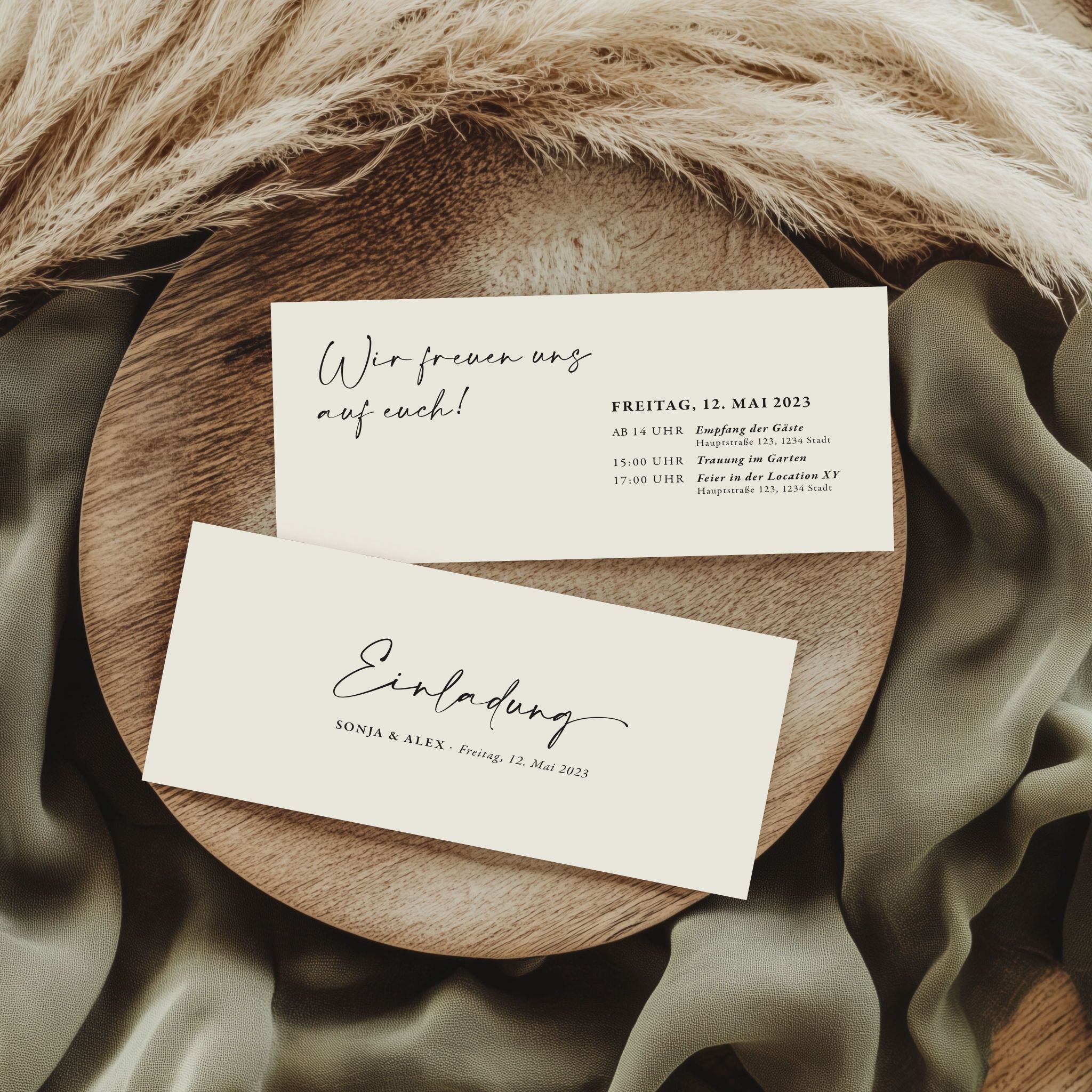 Hochzeitspapeterie Paket S