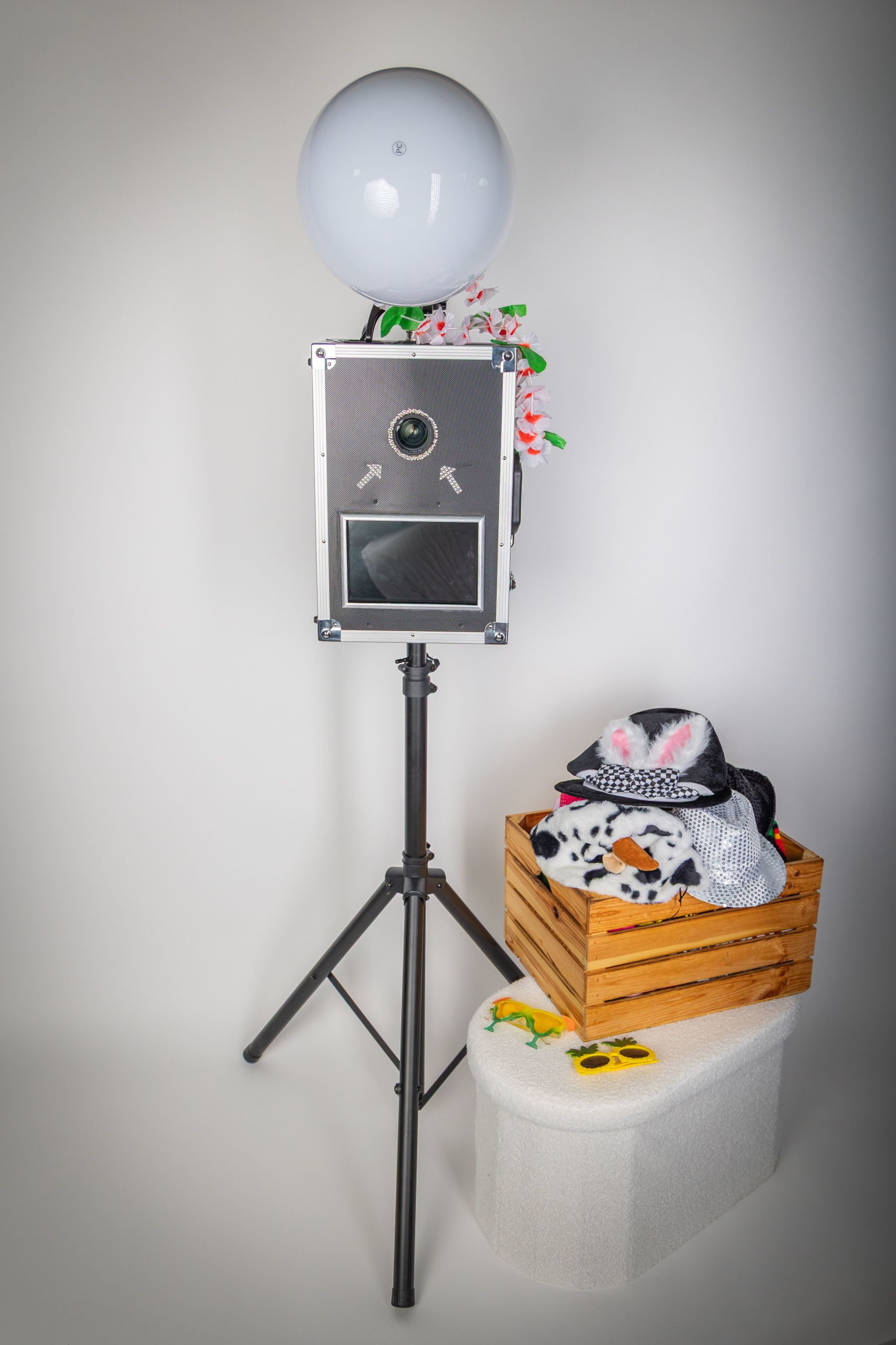 Ganztägige Hochzeitsbegleitung + Fotobox