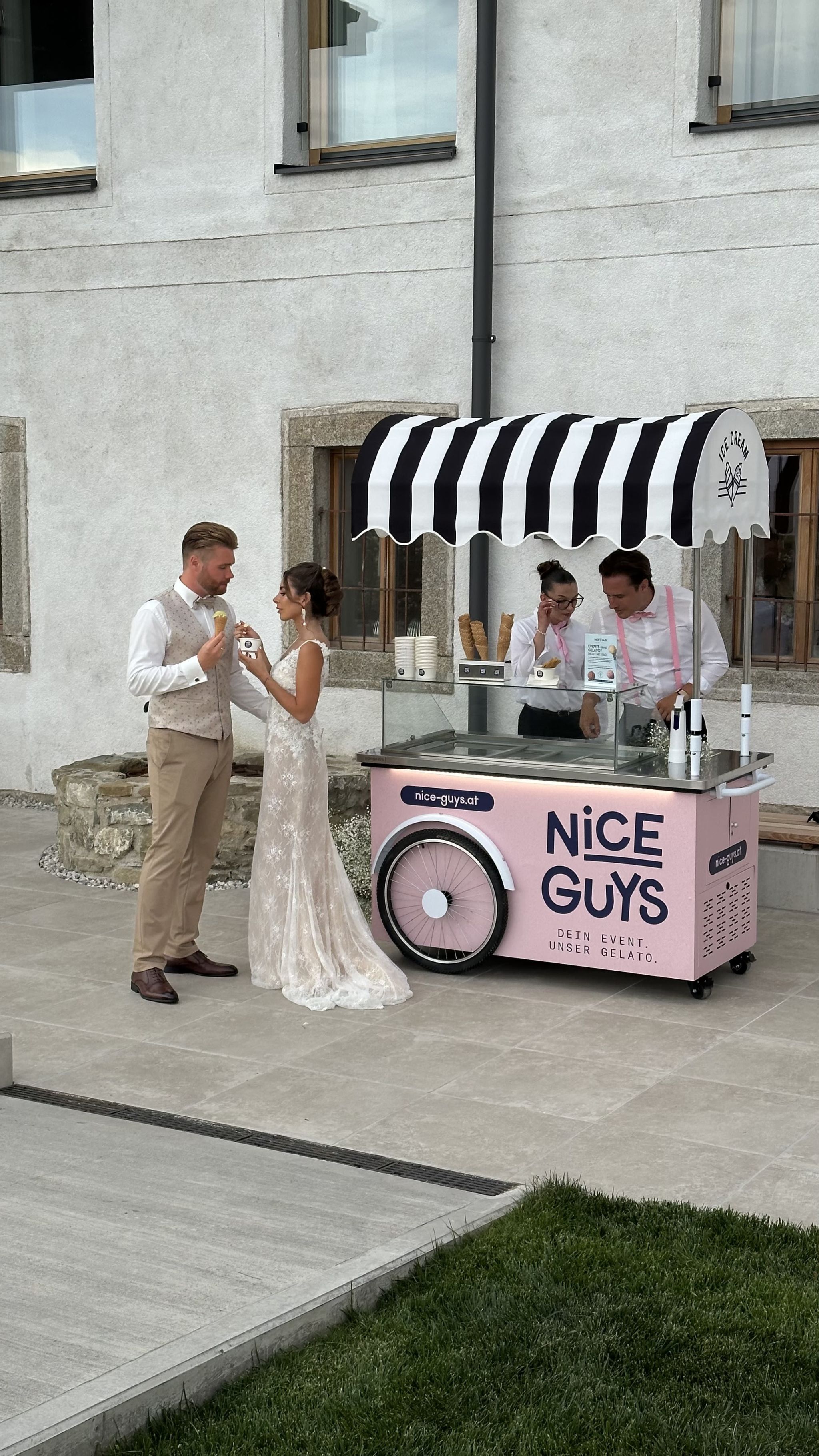 Euer großer Tag, unser Gelato – Hochzeit mit feinstem italienischem Gelato! 💍🍦