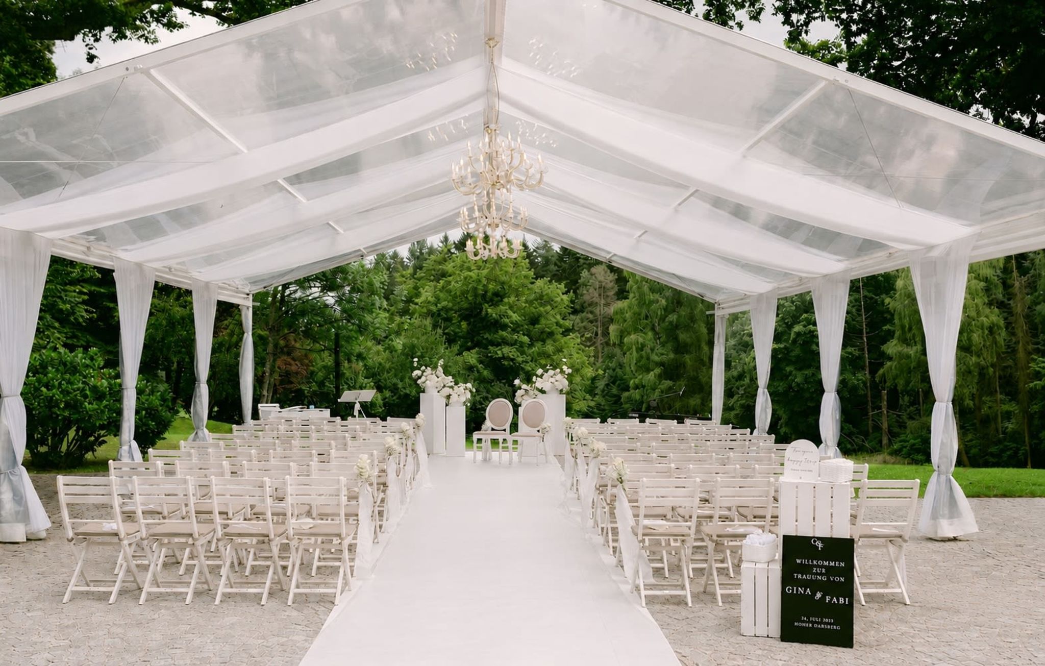 SIMPLE BUT ELEGANT - All-inclusive Hochzeit auf dem Hohen Darsberg – Traumhochzeit ab 29.500 €