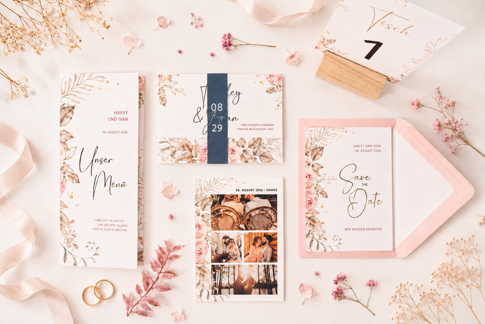 10 € Rabatt auf Eure Hochzeitspapeterie