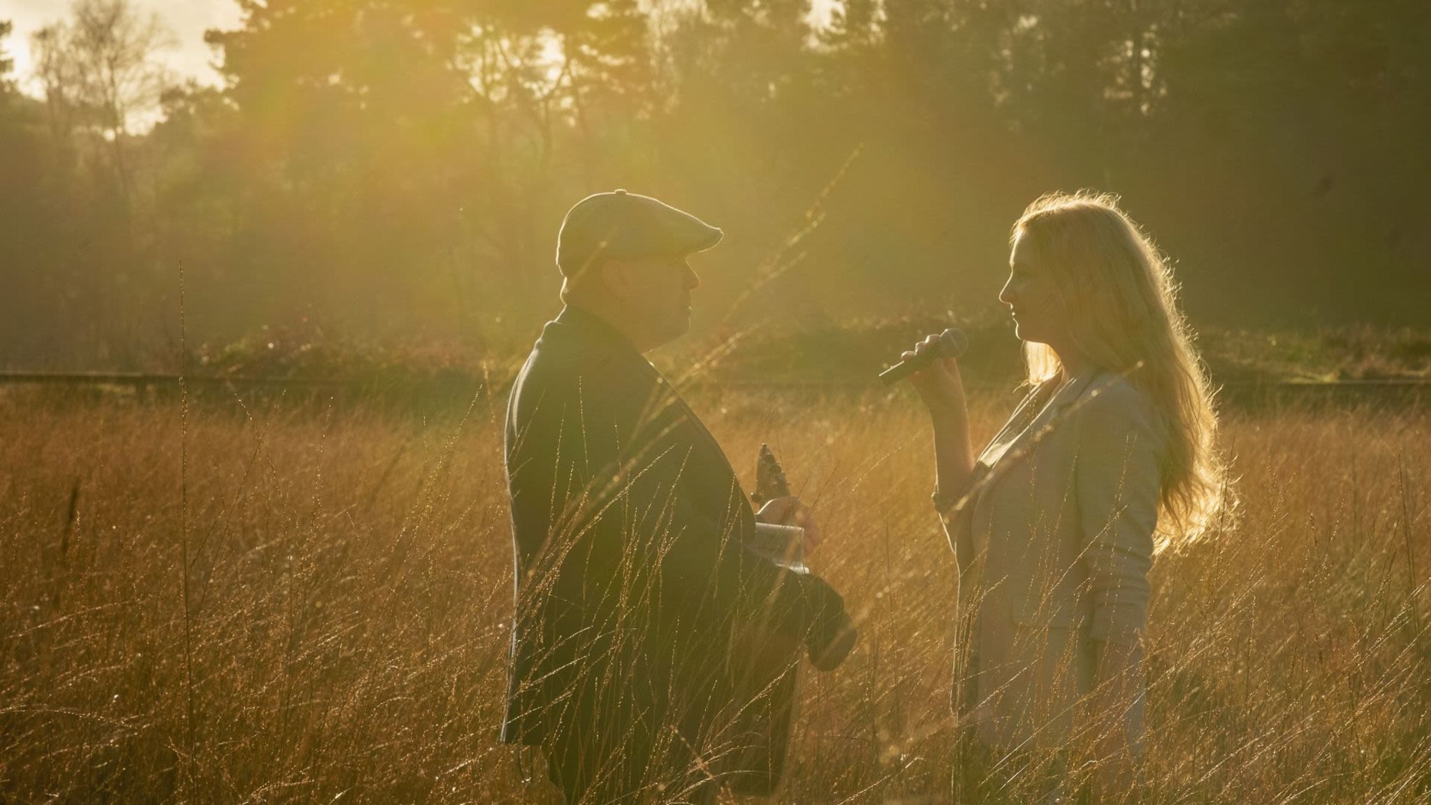 Berührender Gesang zur Trauung