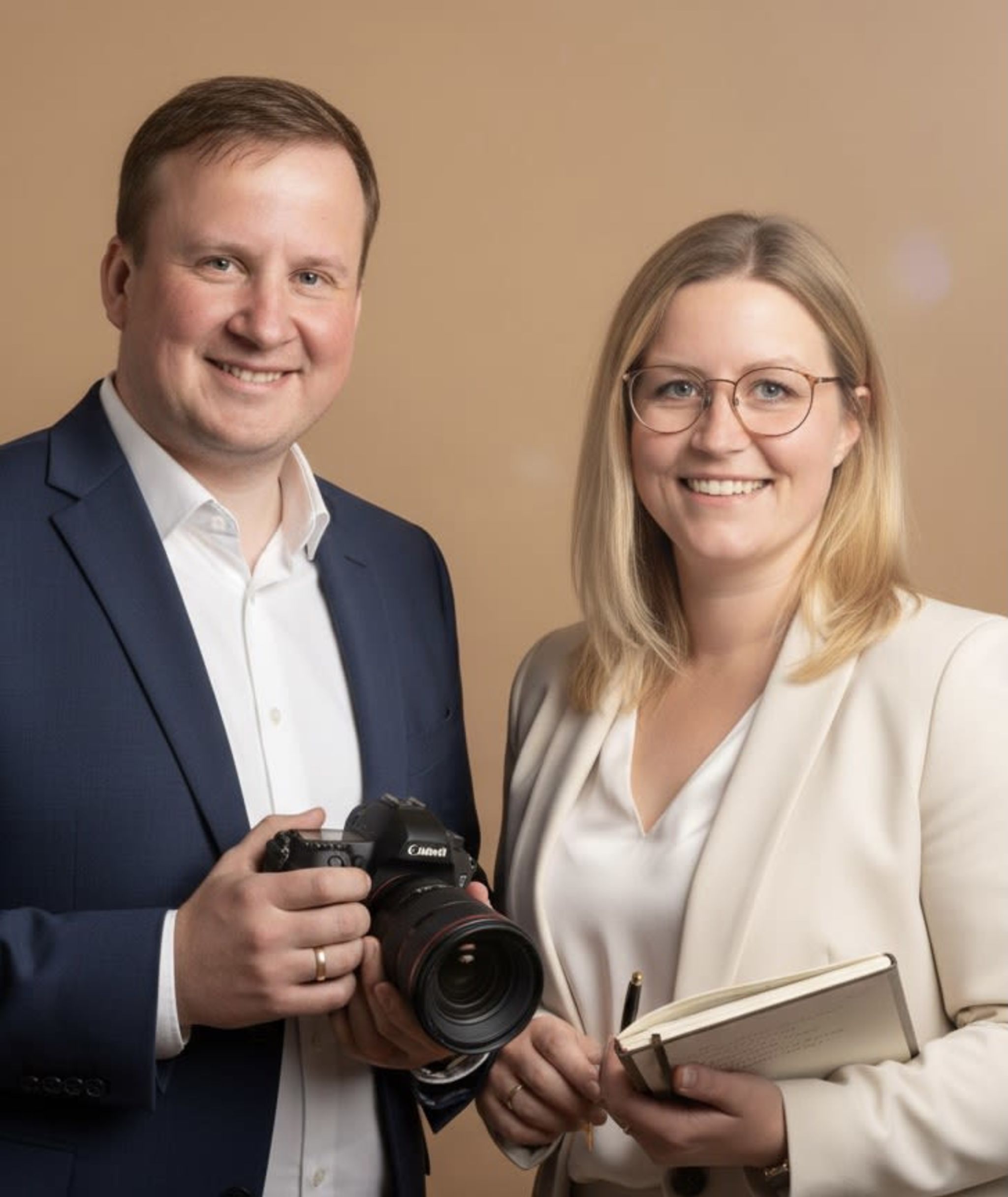 Worte, die berühren. Bilder, die bleiben. Unser Premium-Kombi für euren Tag.