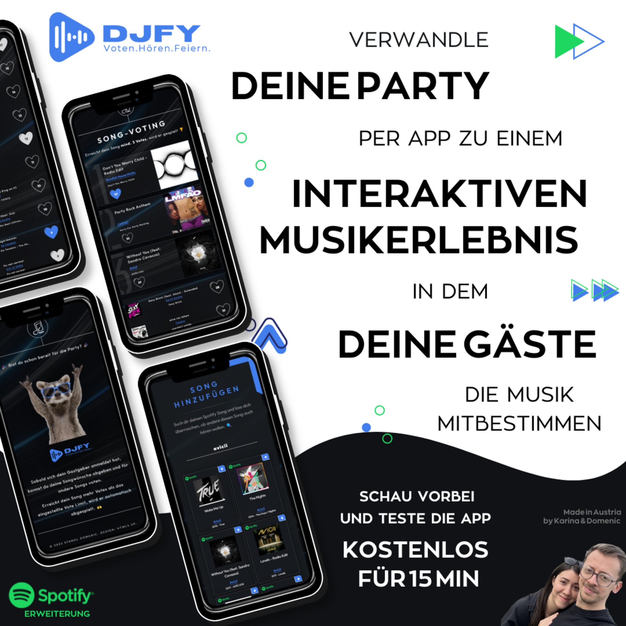 Spotify-Erweiterung: Verwandle deine Hochzeit zu einem interaktiven Musikerlebnis