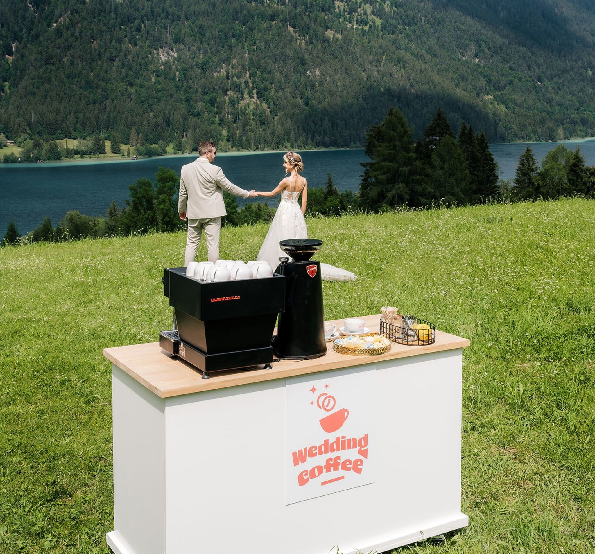 Mobile Kaffeebar Mini – 2 Std. Siebträger-Kaffee für Empfang & Agape (Kärnten)