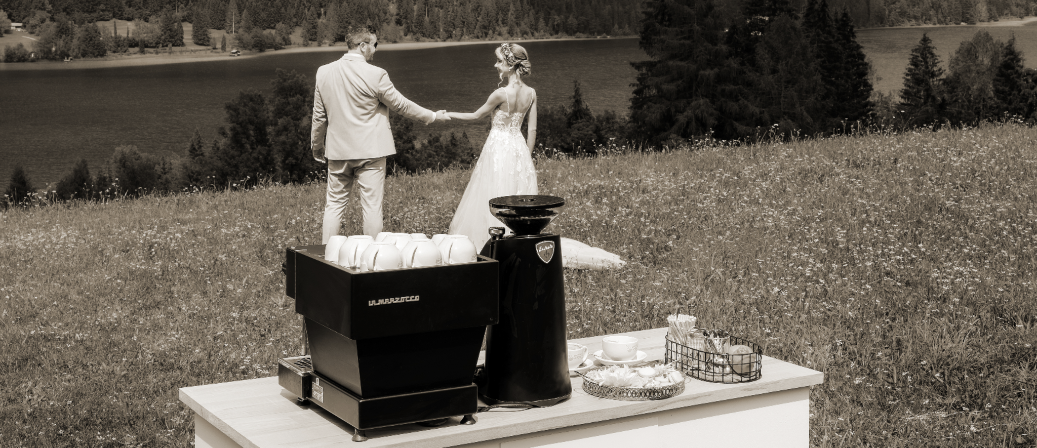 Mobile Kaffeebar Mini – 2 Std. Siebträger-Kaffee für Empfang & Agape (Kärnten)