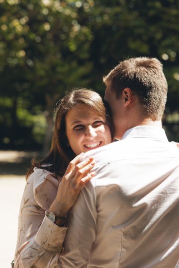 Engagement Shooting beim Schloss Schönbrunn 