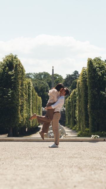 Engagement Shooting beim Schloss Schönbrunn 
