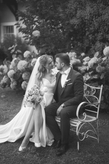 Spätsommer-Hochzeit im Gut Fabricius