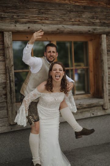 Emotionale Boho-Hochzeit im Zillertal