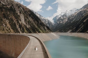 Multikulturelle Hochzeit in Tirol