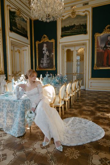 Moderne Märchenhochzeit im Palais Coburg